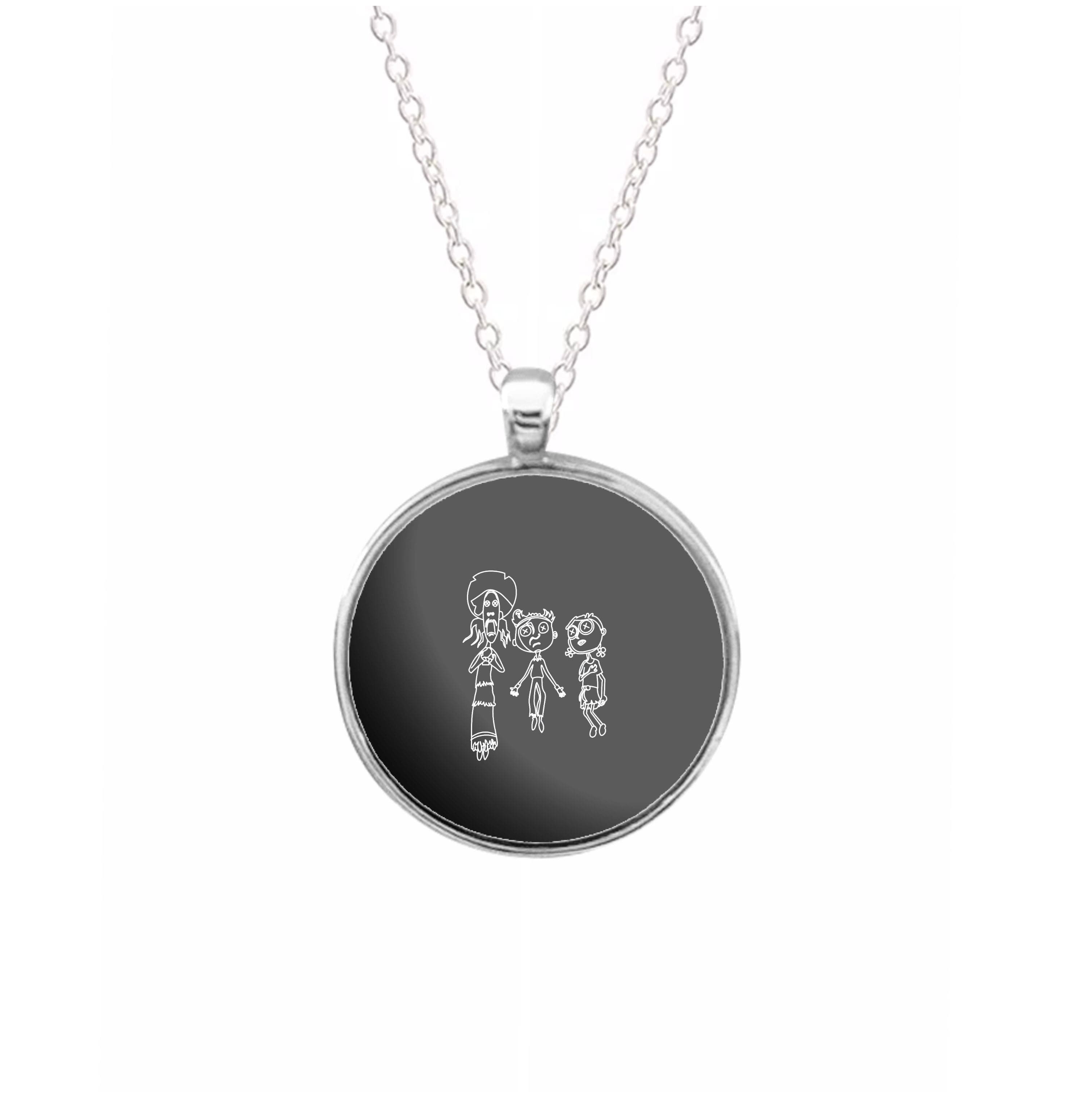 Cor Outline Necklace