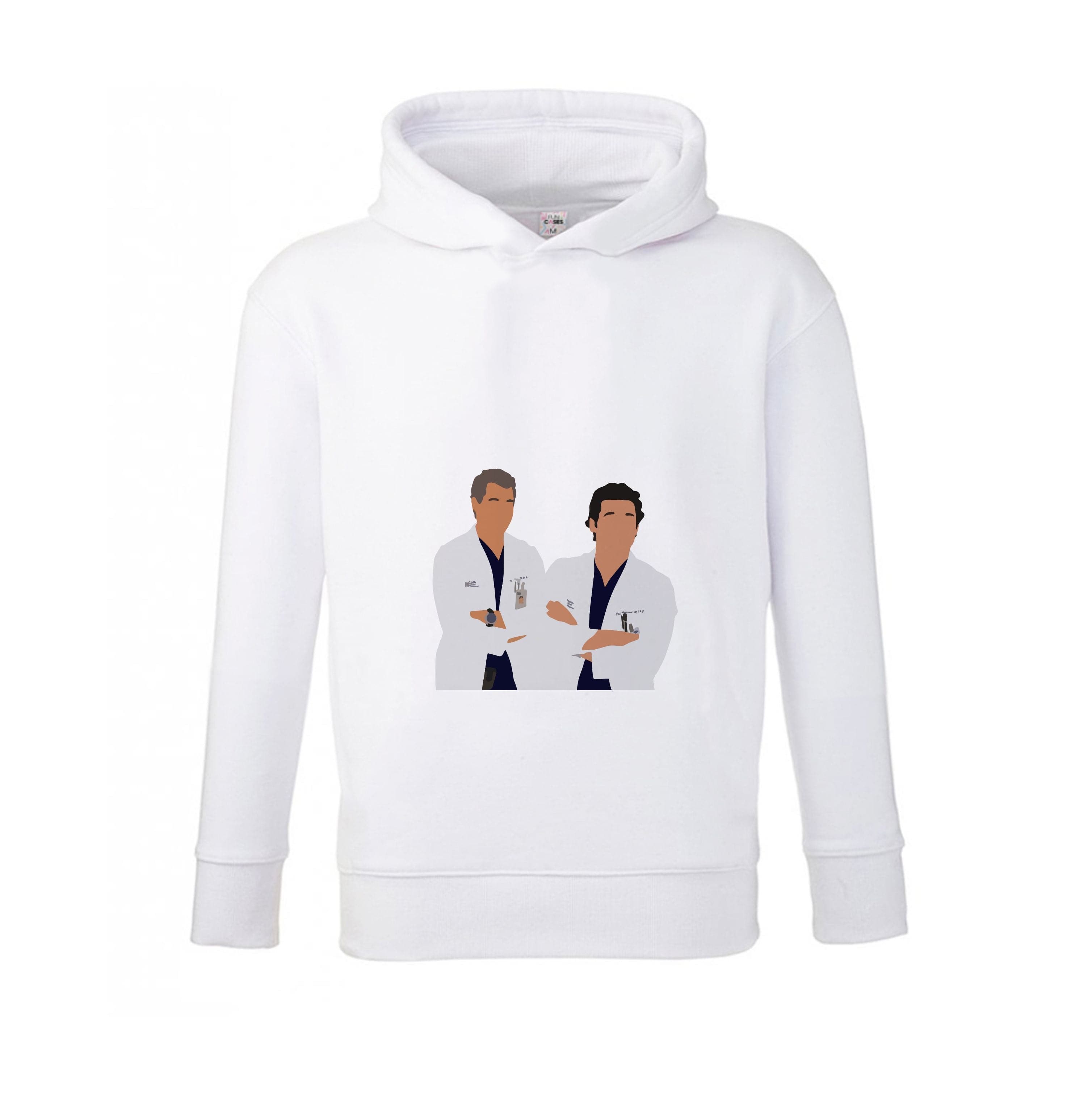 Two Doctors Arm Crossed - Grey's Kids Hoodie