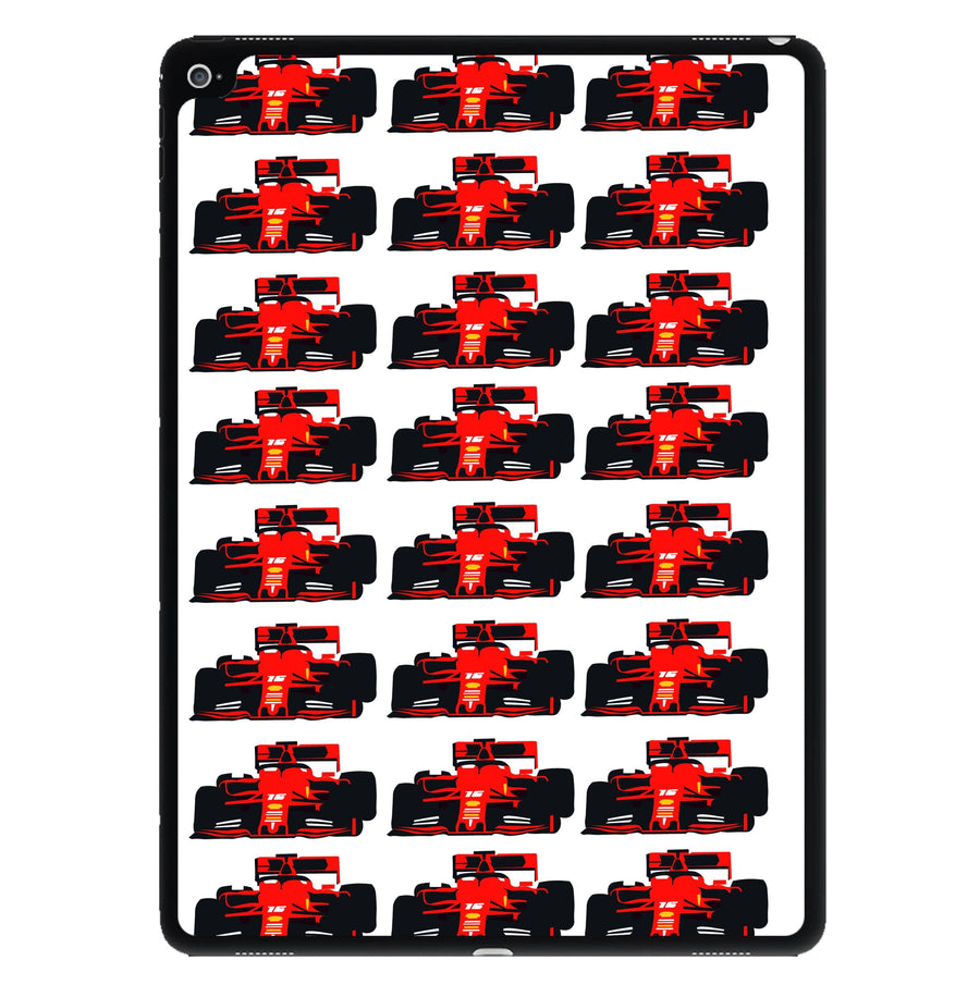 F1 Car Collage iPad Case