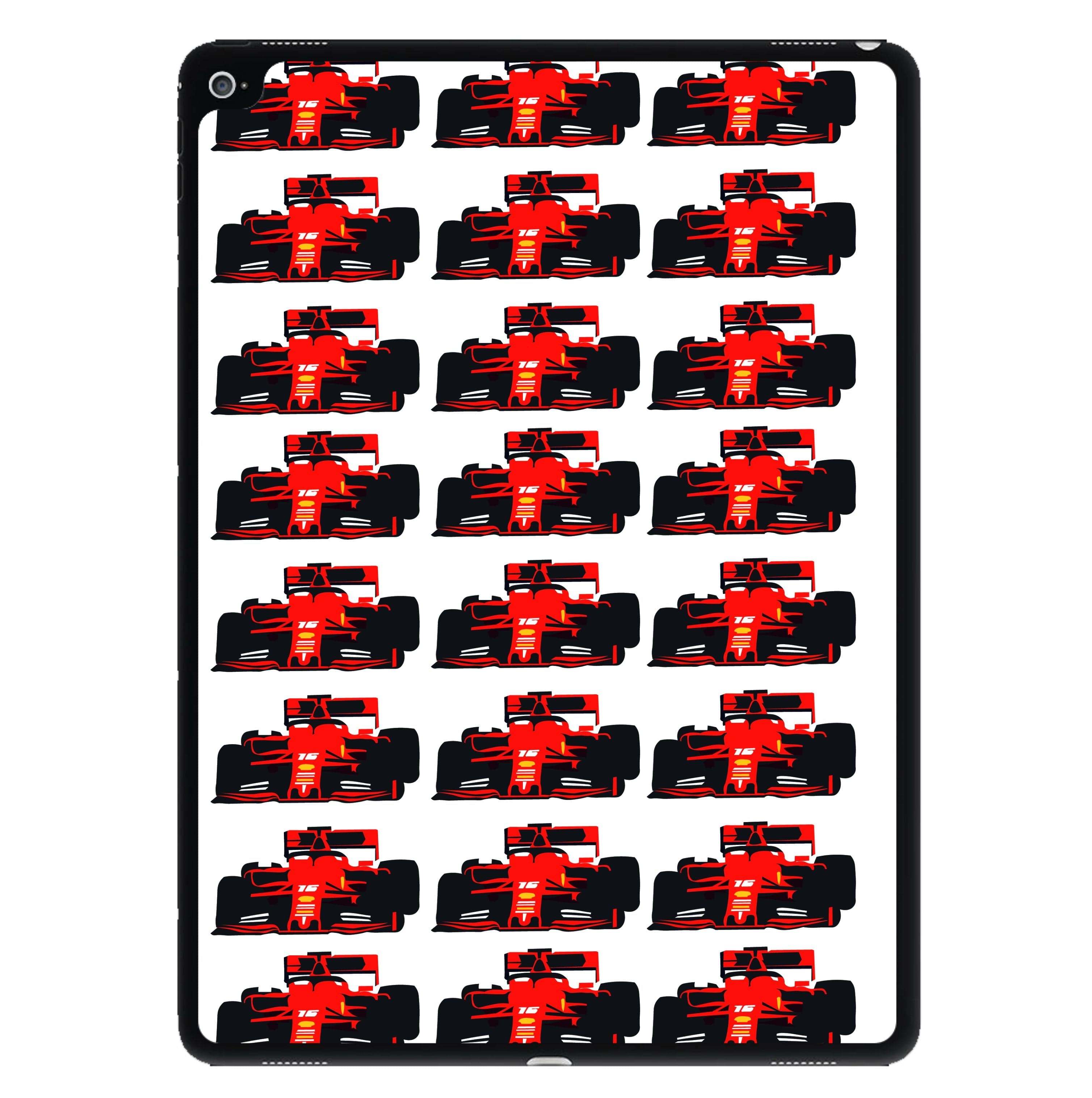 F1 Car Collage iPad Case