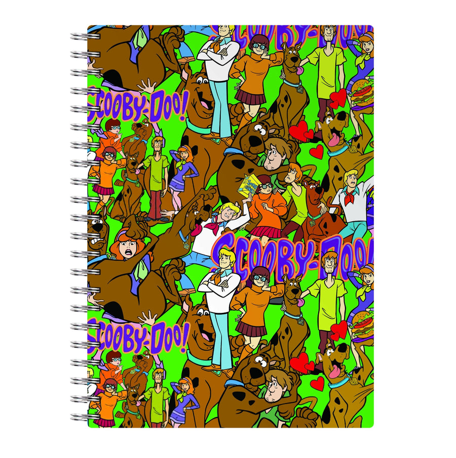 Collage - Scooby Doo Notebook