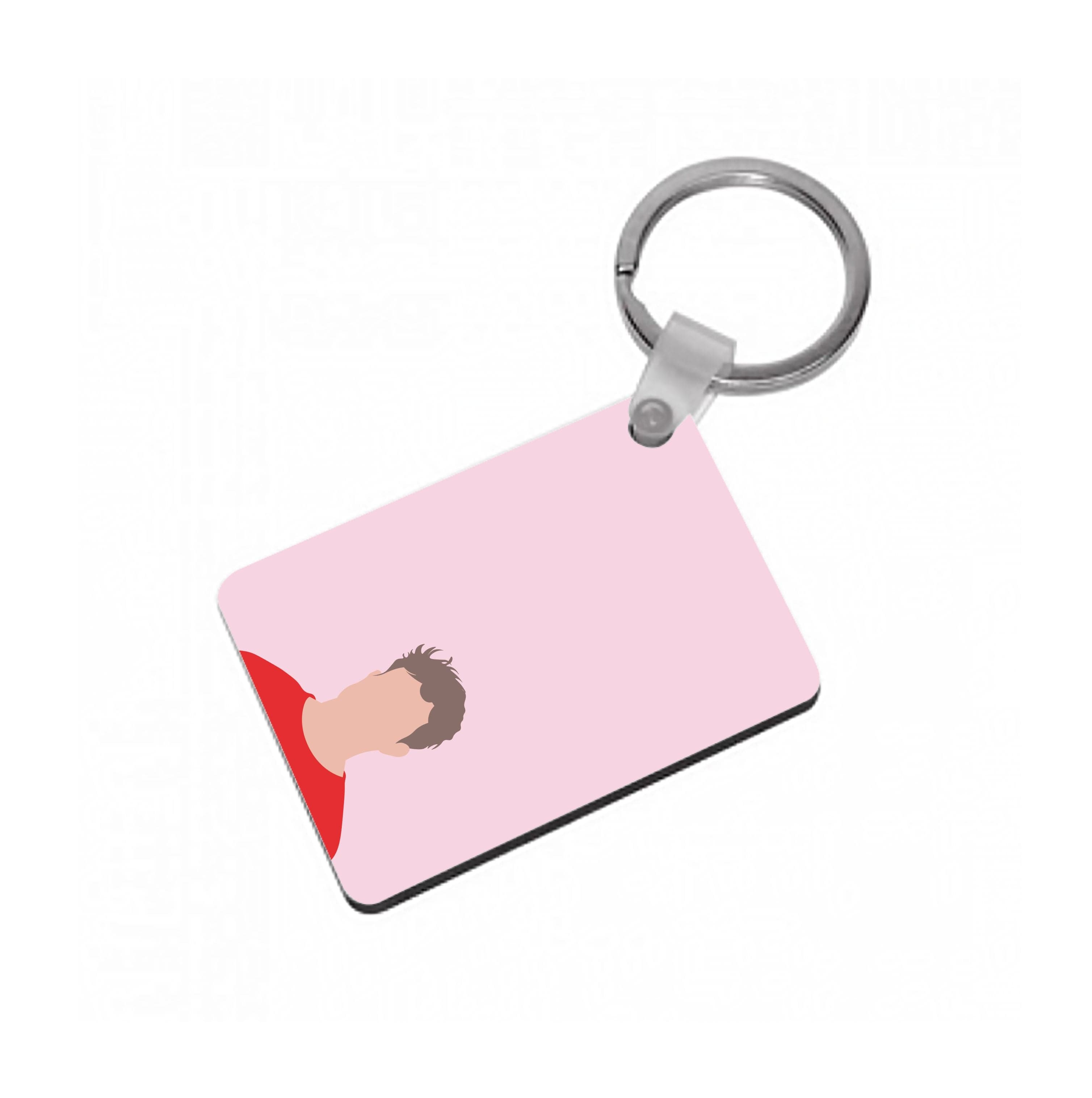 Pink Rife Keyring