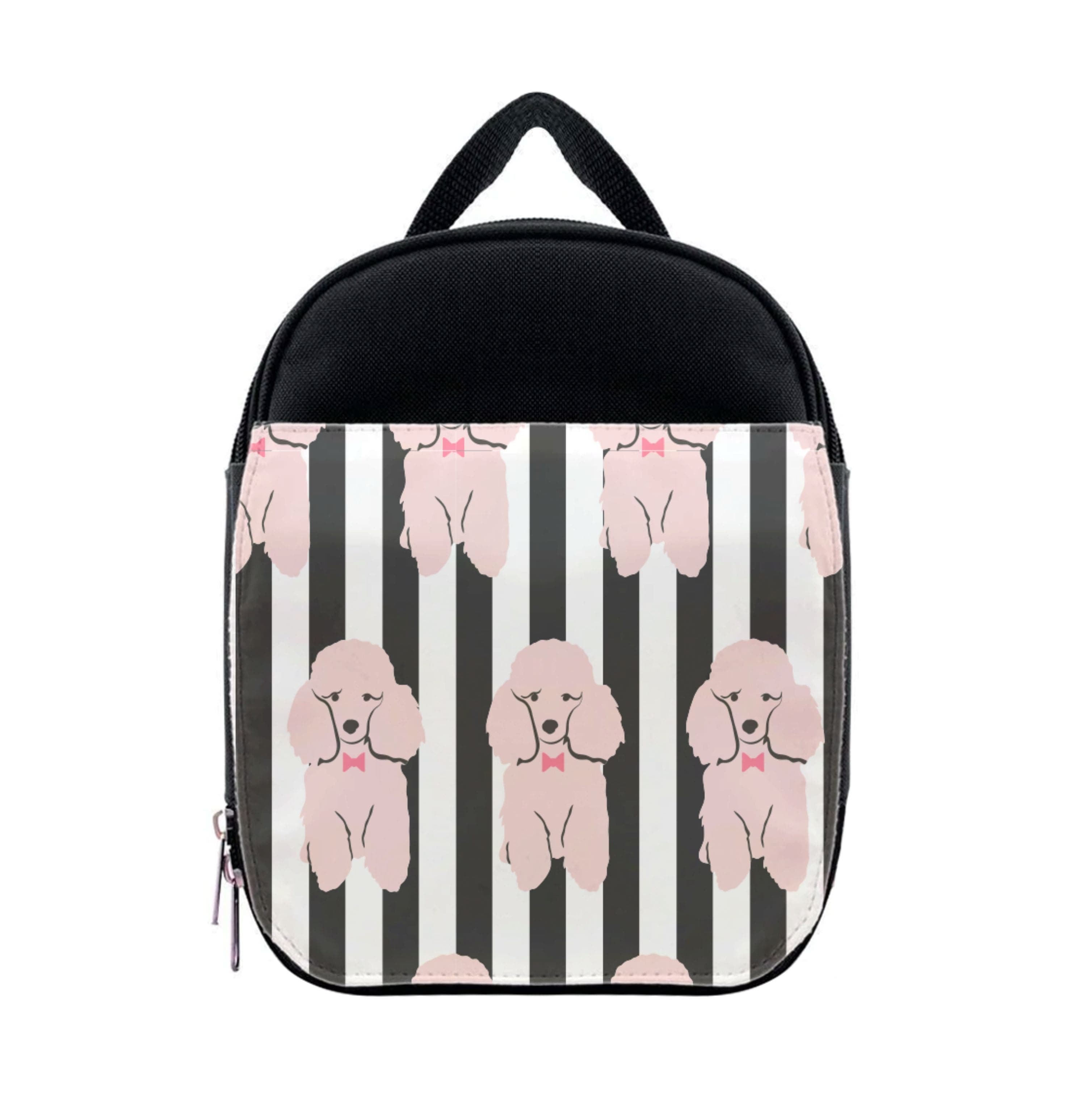 Striped Poodle - Dog Pattern Lunchbox