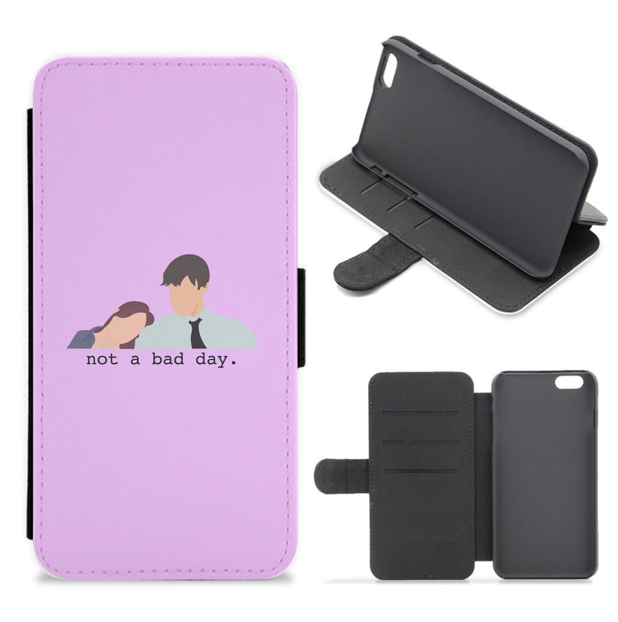 Not A Bad Day - The Office Flip / Wallet Phone Case
