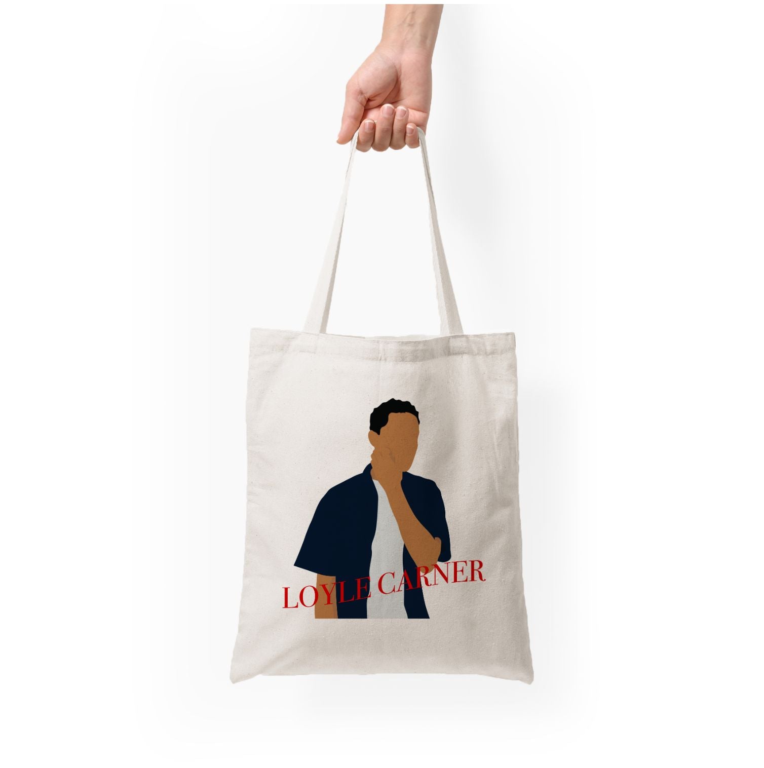 Blue Shirt - Tote Bag