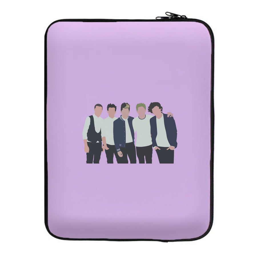 Old Members - One Direction Laptop Sleeve
