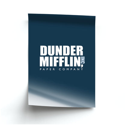 Dunder Logo Poster