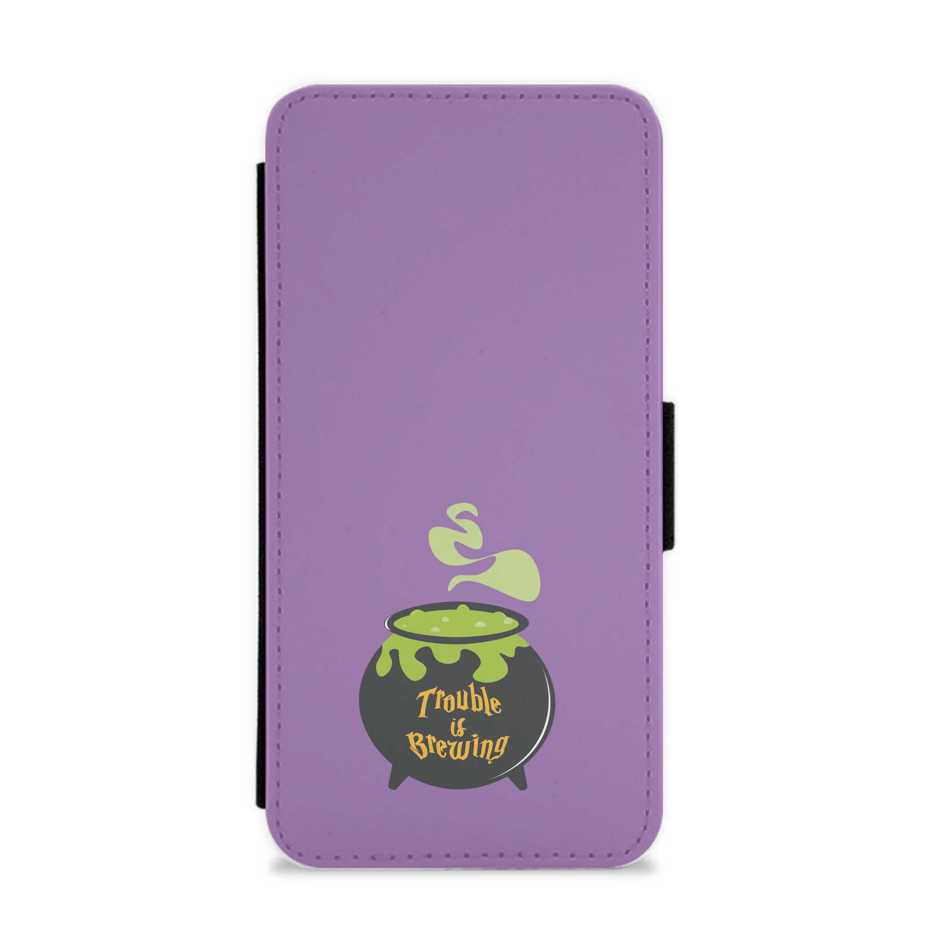 Trouble is Brewing - Hocus Halloween Flip / Wallet Phone Case