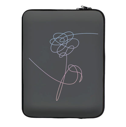 Love Yourself Flower - K Pop Laptop Sleeve