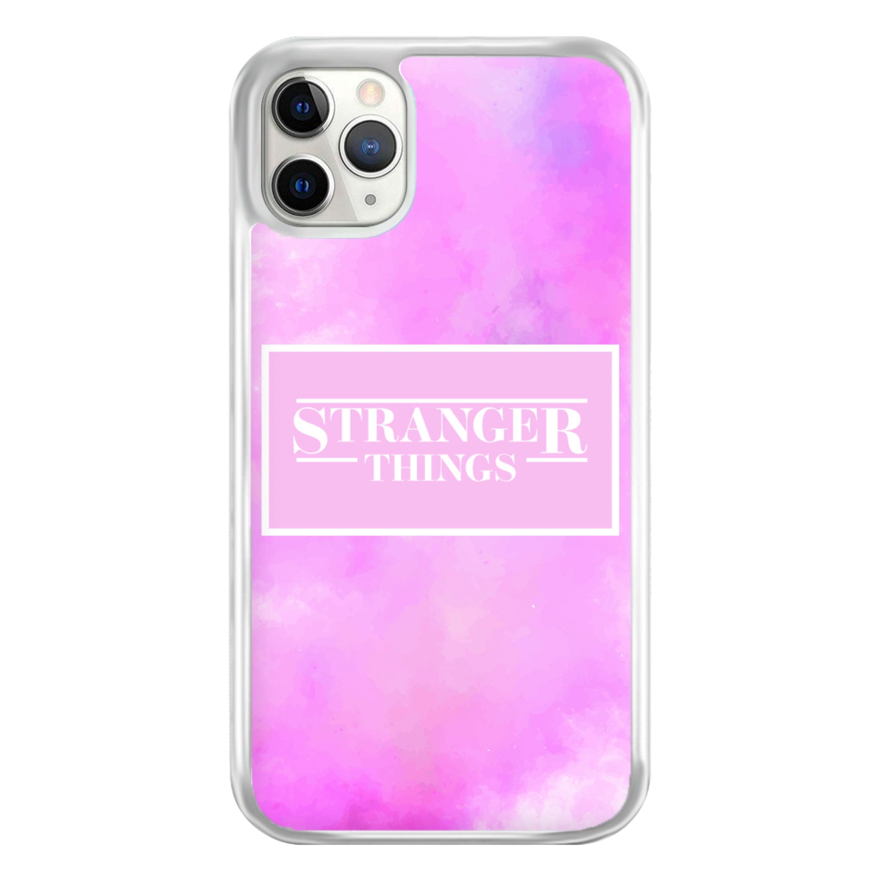 Pink Galaxy Stranger Phone Case