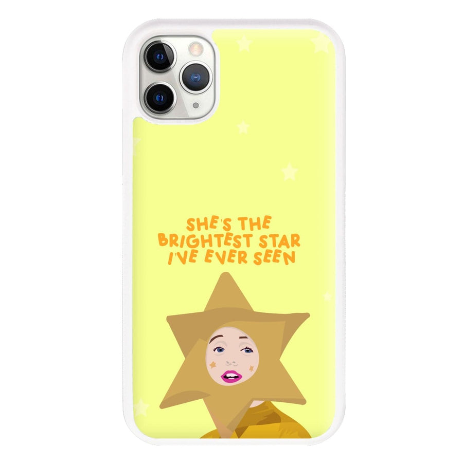 She's The Brightest Star I've Ever Seen - Christmas Phone Case