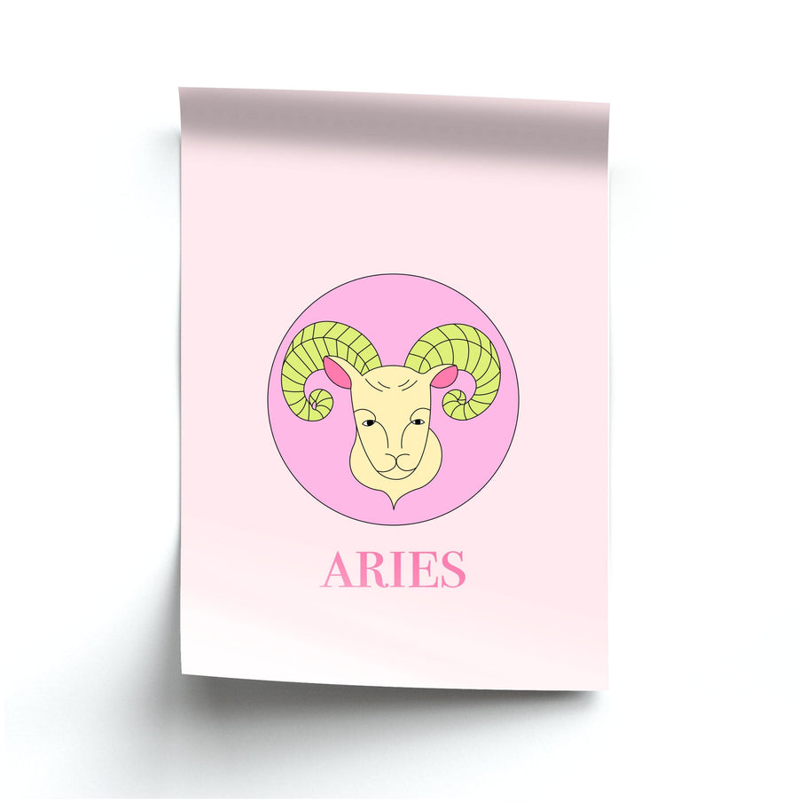 Aries - Tarot Cards Poster