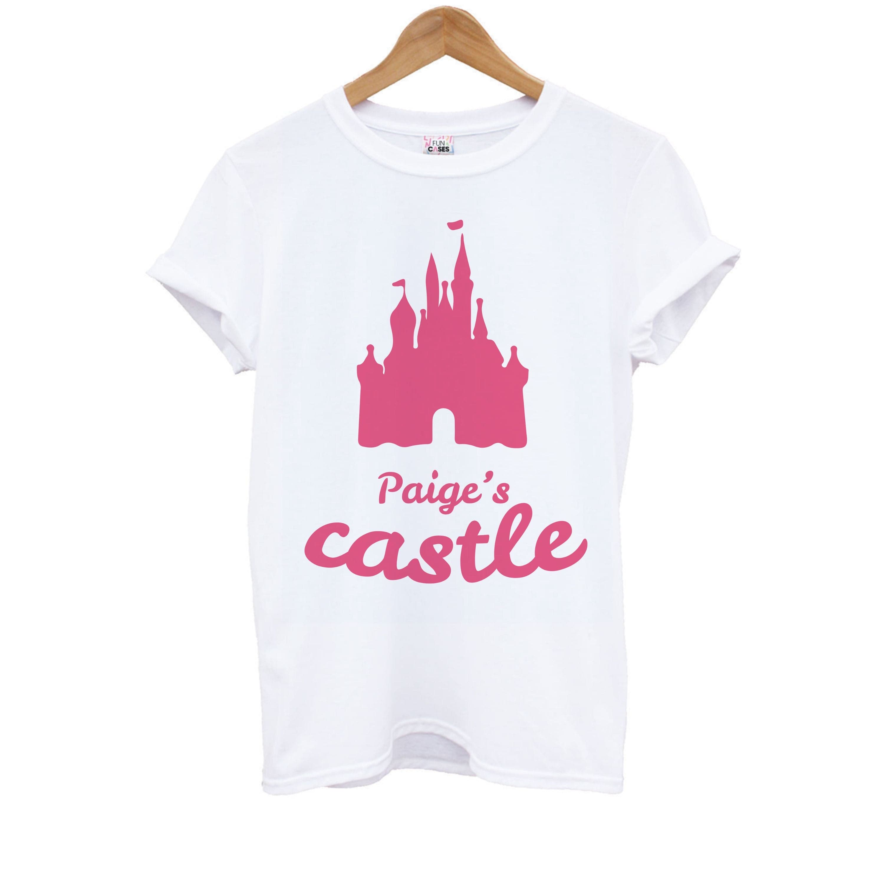 Fairytale Castle - Personalised Fairytale Kids T-Shirt