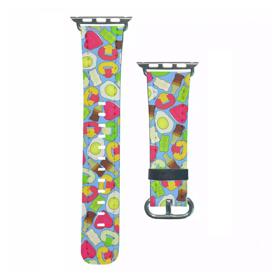 Gummy Sweets - Sweets Patterns Apple Watch Strap
