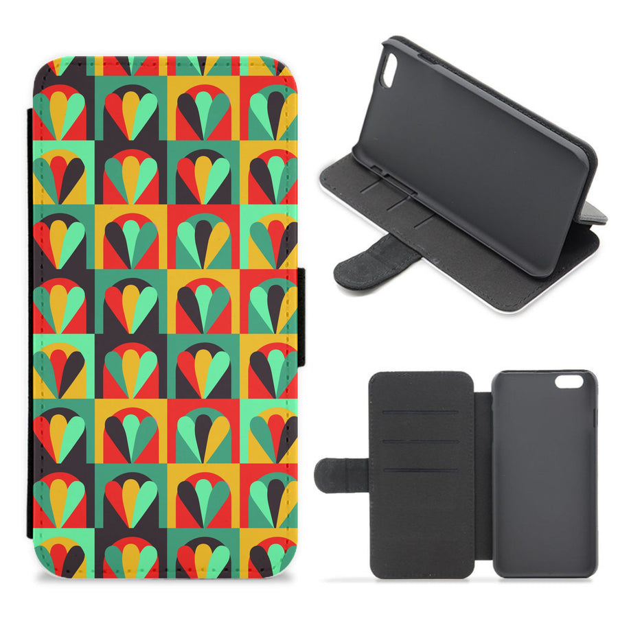Abstract Pattern 2 Flip / Wallet Phone Case