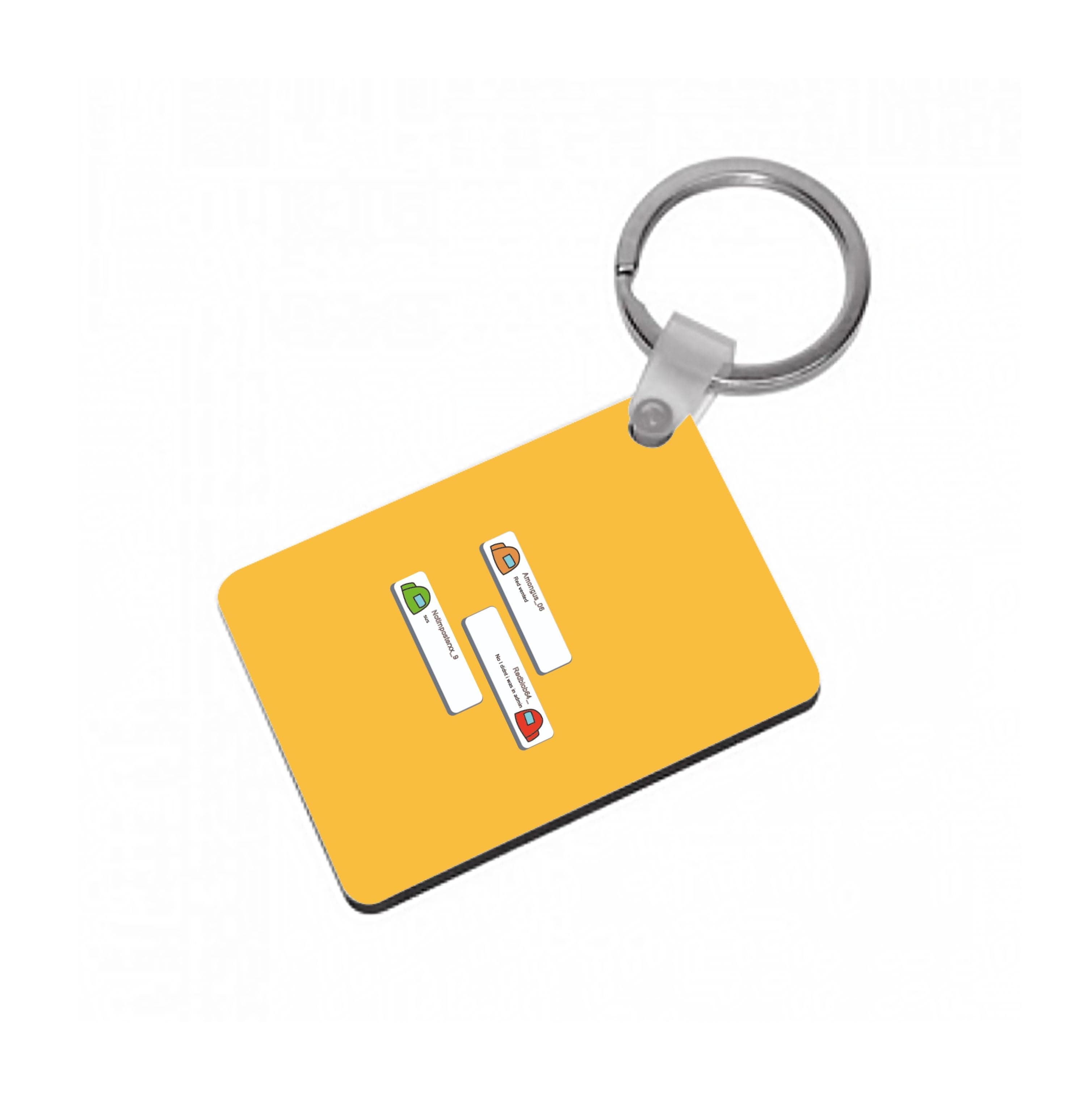 Sus - Among Gaming Keyring