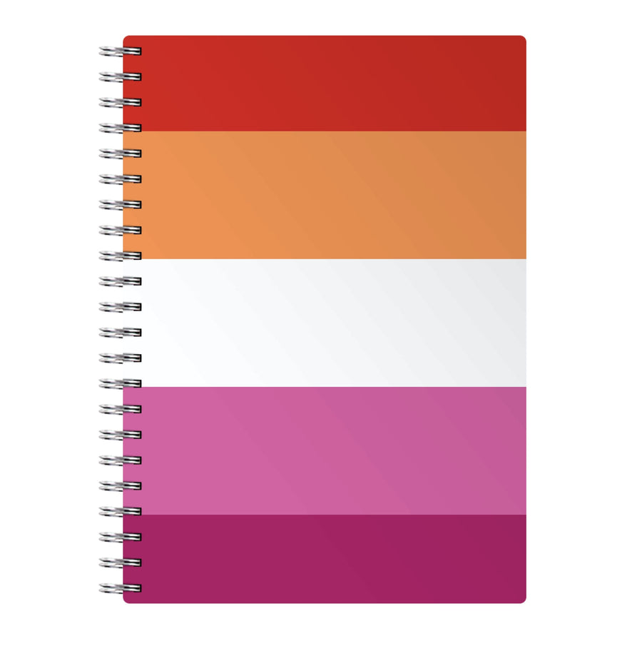 Lesbian Flag - Pride Notebook
