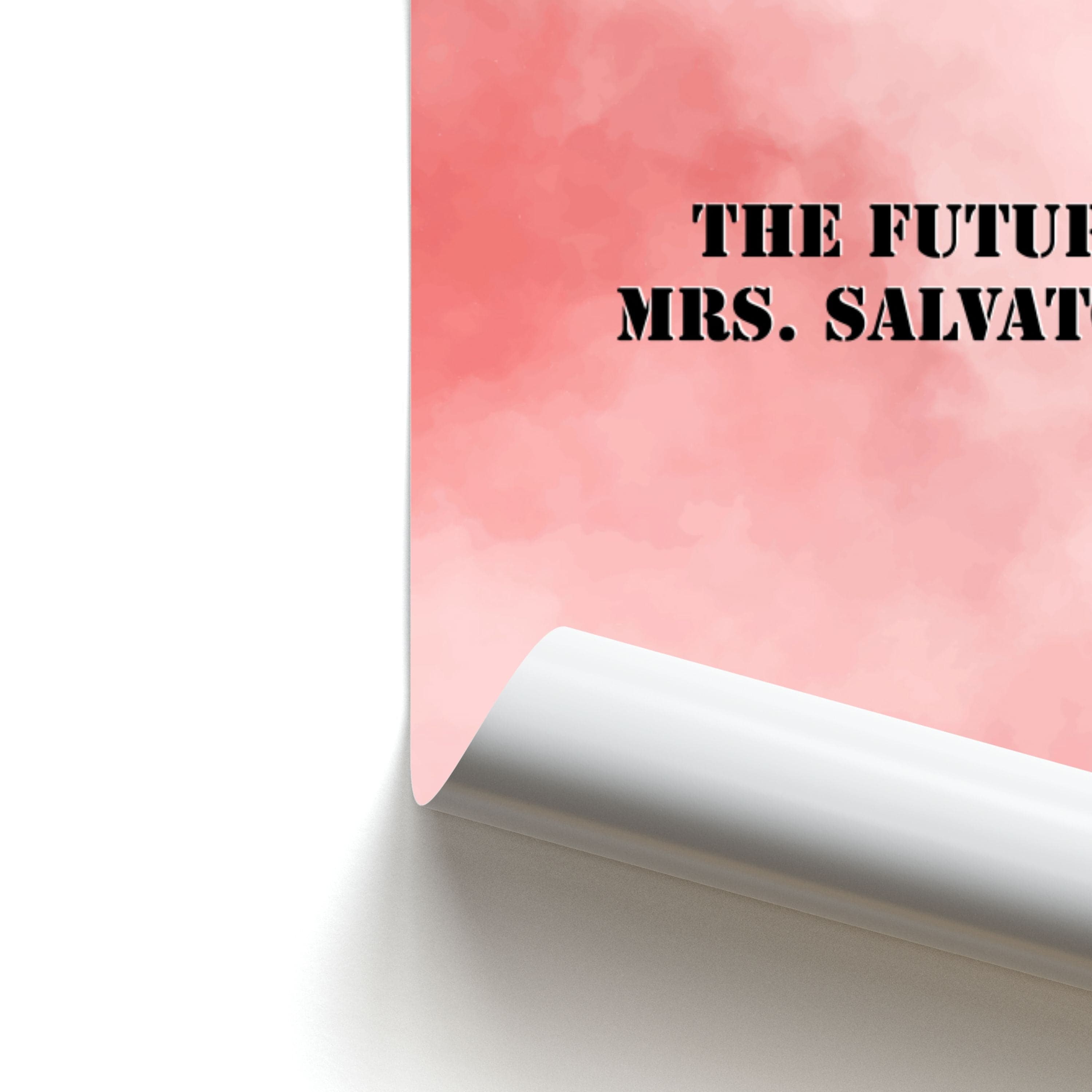 The Future Mrs Salvatore - VD Poster