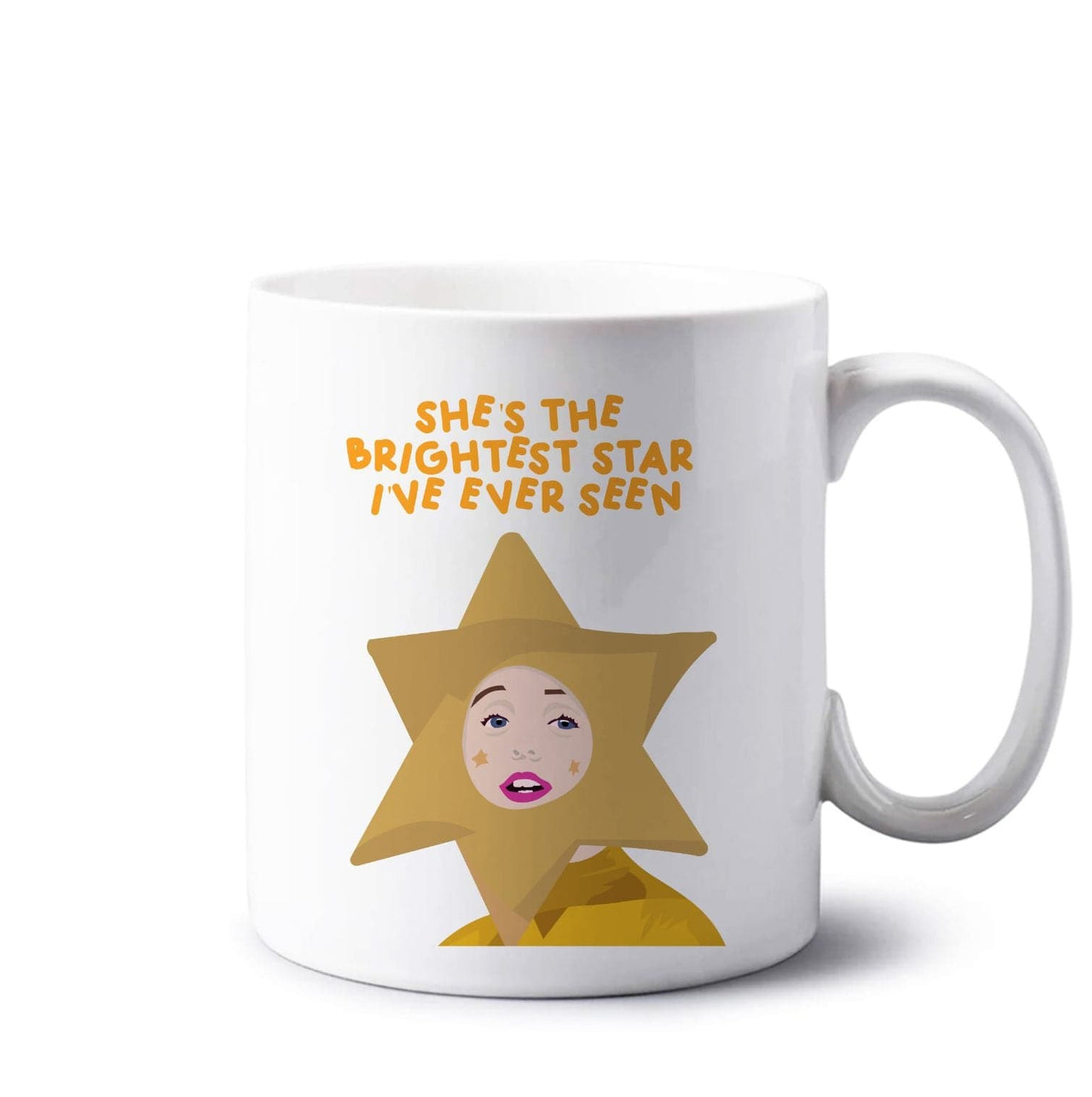 She's The Brightest Star I've Ever Seen - Christmas Mug