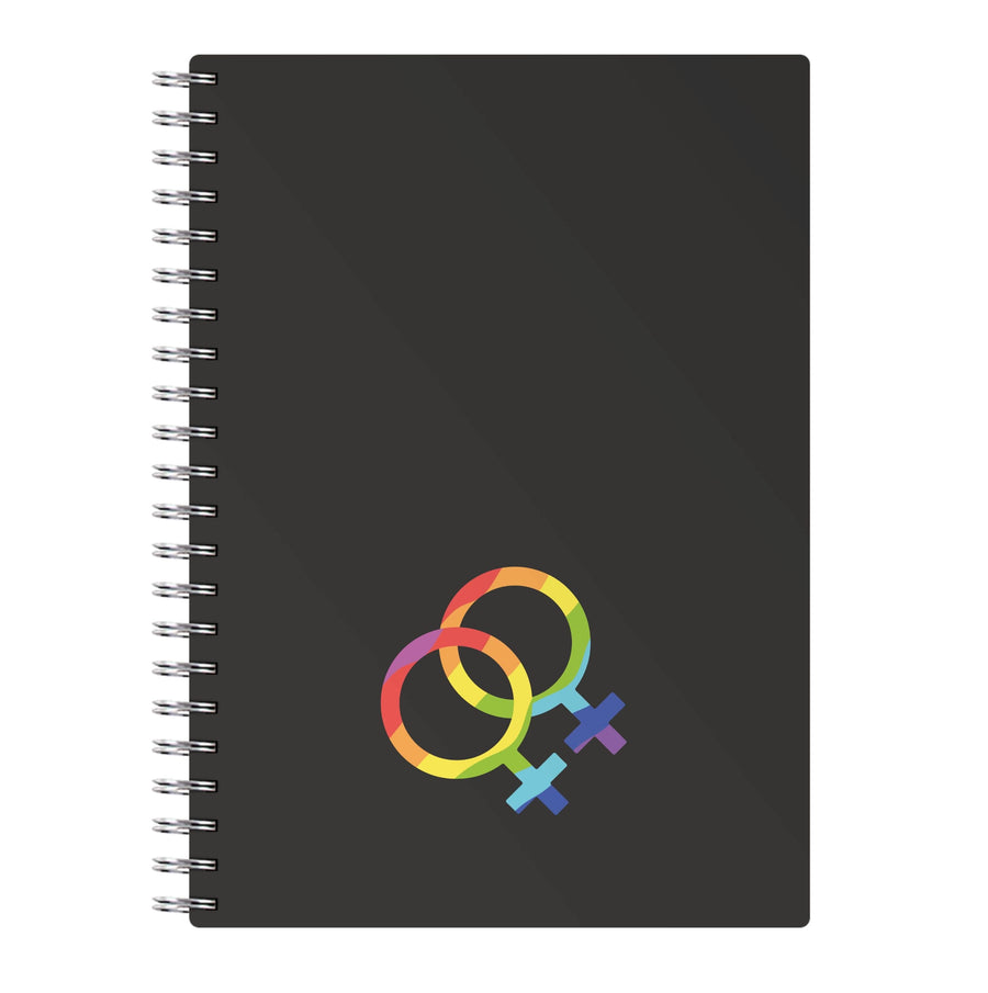 Gender Symbol Female - Pride Notebook