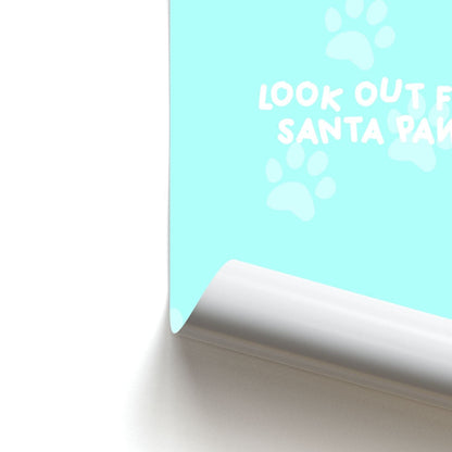 Santa Paws - Christmas Poster