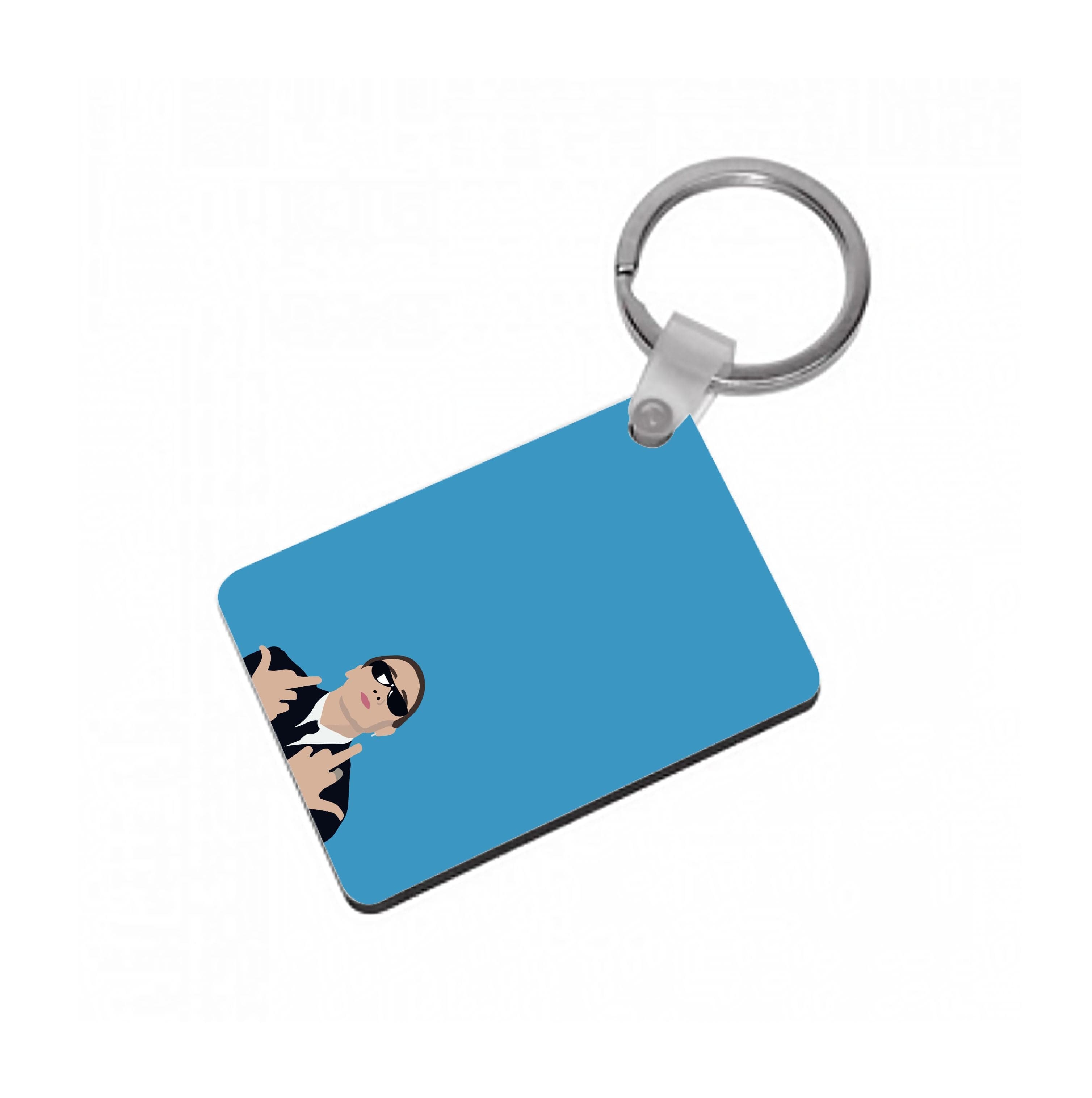 Middle Finger Keyring