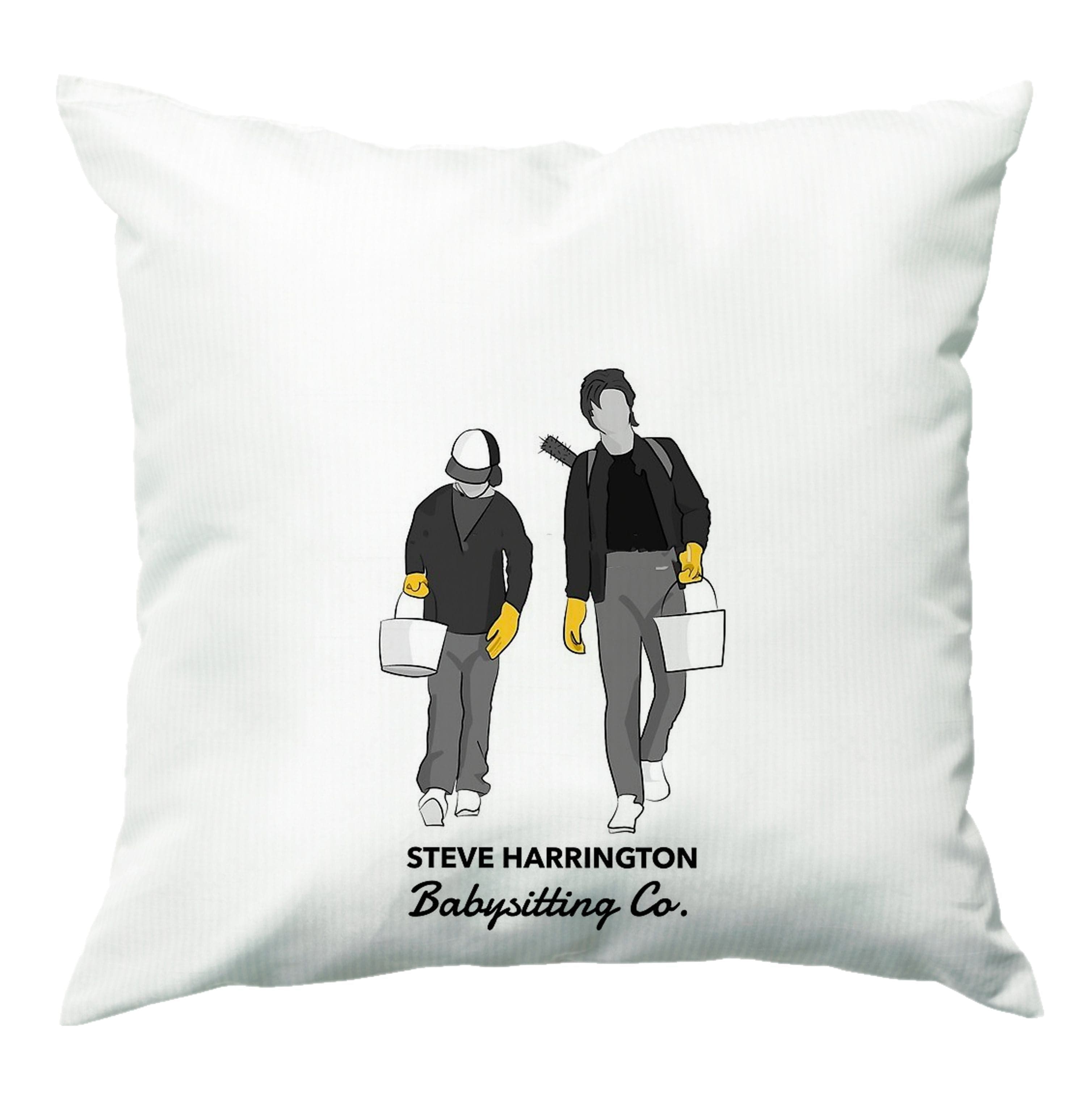 Steve Harrington Babysitting Co Cushion