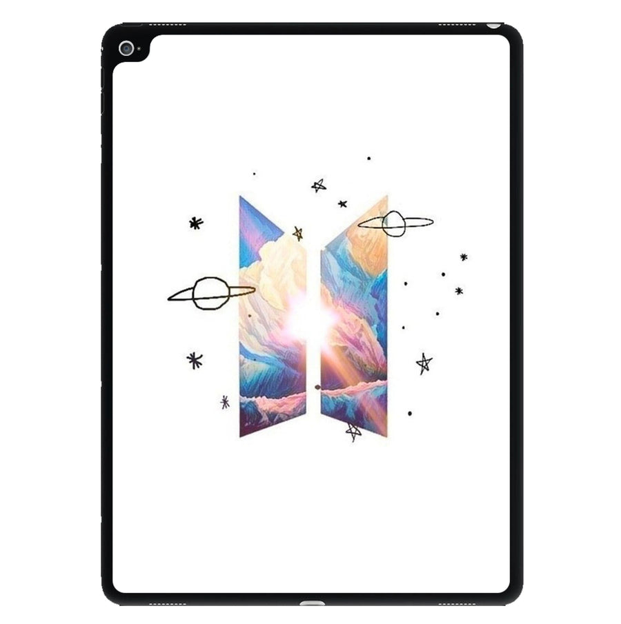 Space BTS Logo iPad Case