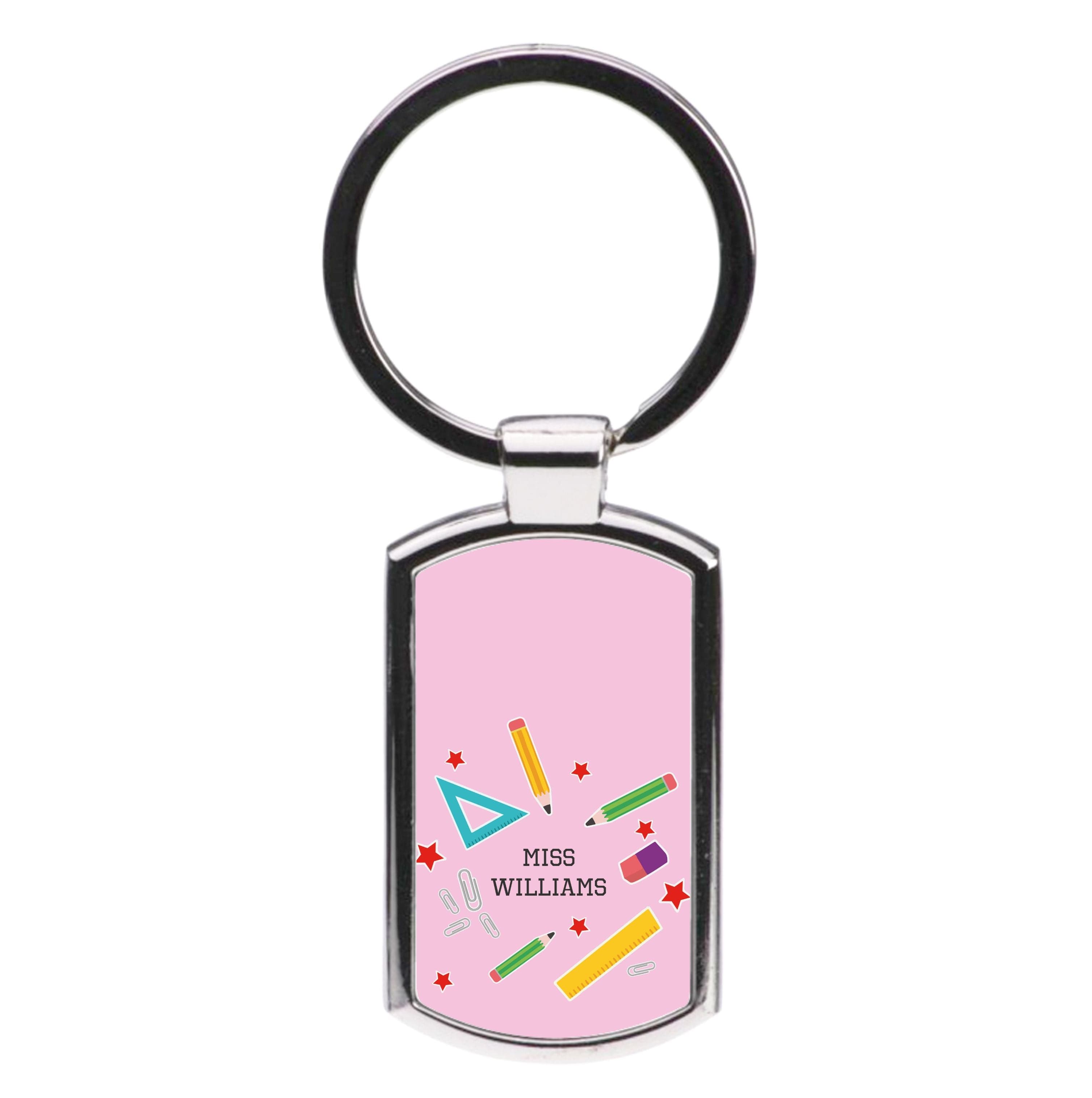 Stars And Stationery - Personalised Teachers Gift Luxury Keyring