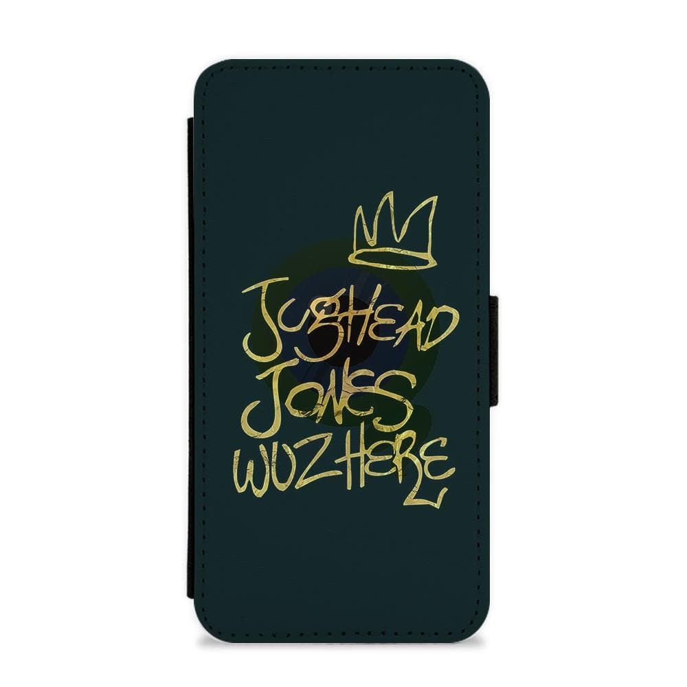 Jughead Jones Was Here - Black - Riverdale Flip / Wallet Phone Case - Fun Cases