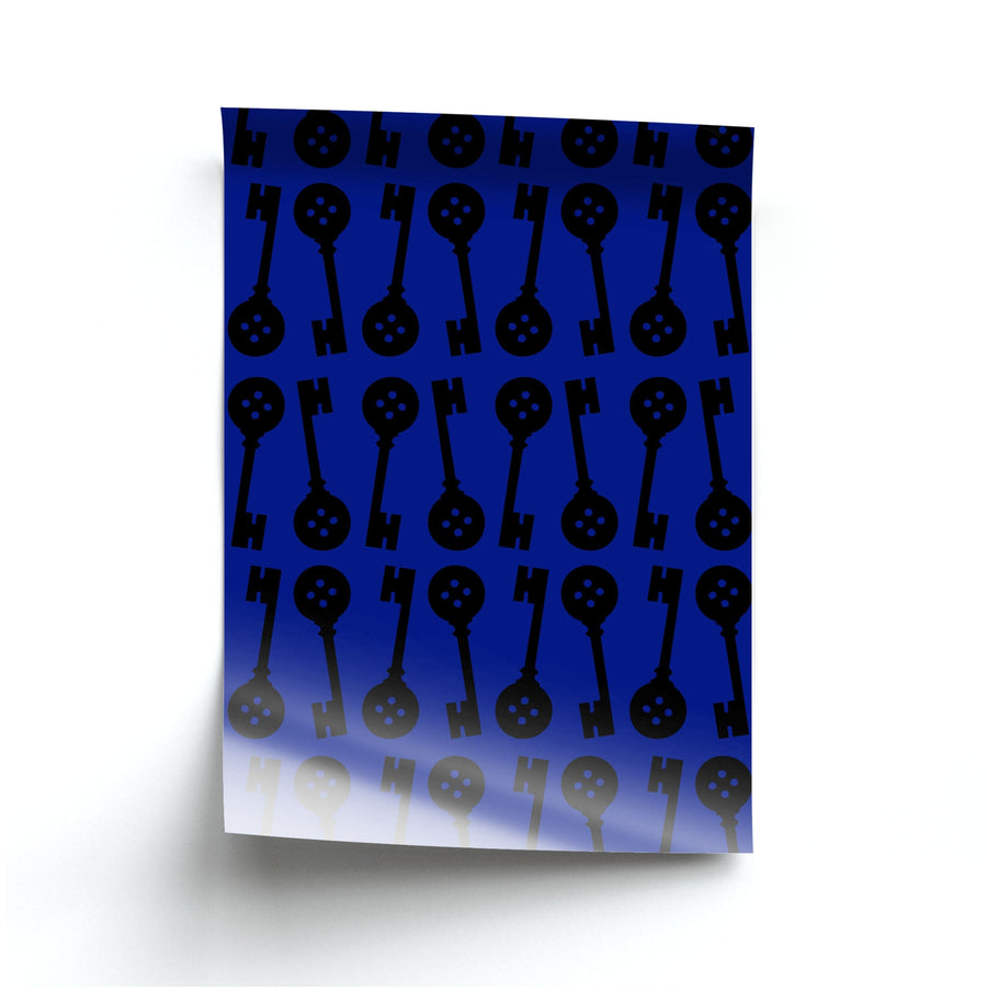 Key Pattern - Coraline Poster