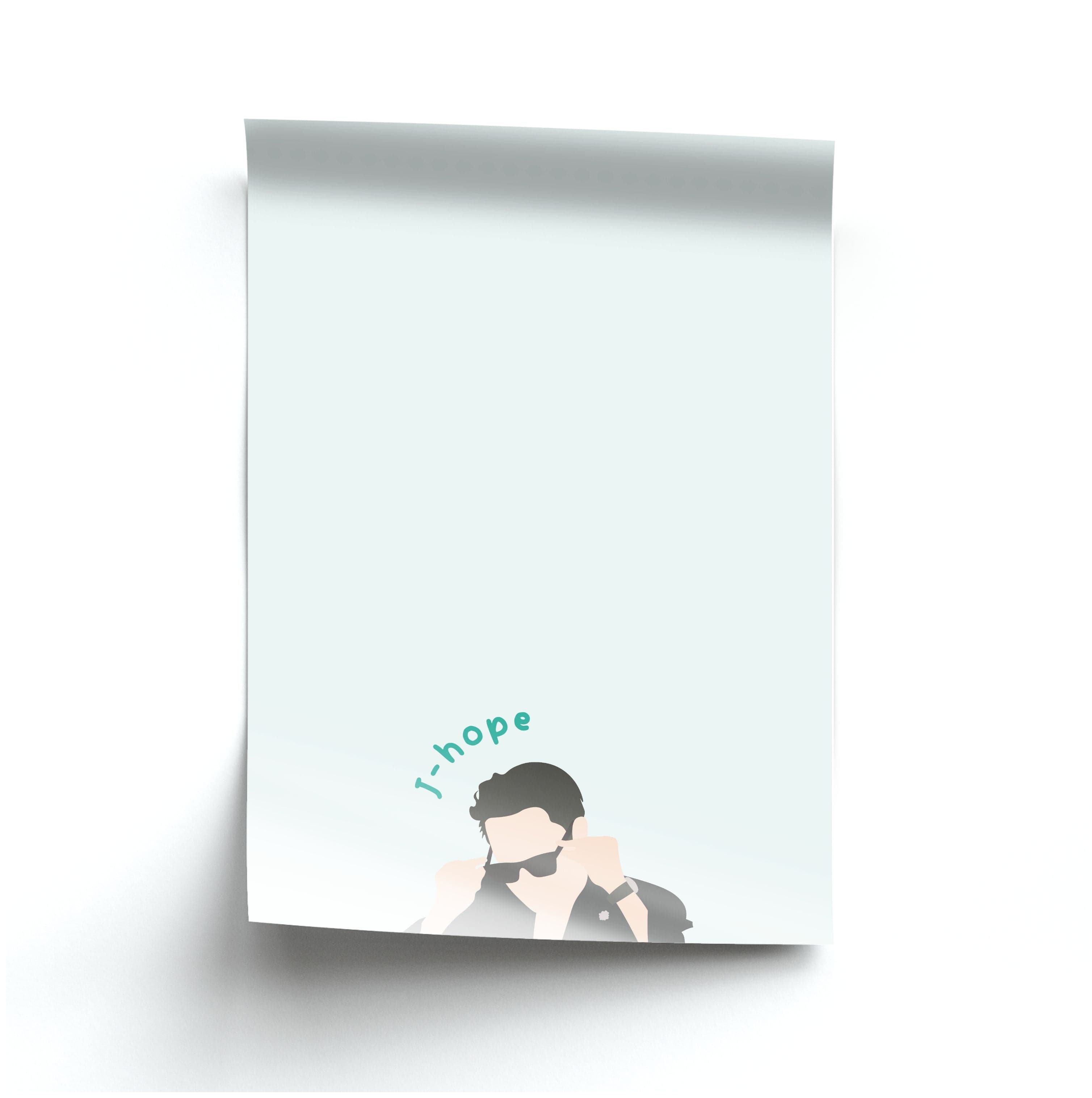 J-Hope Glasses - K Pop Poster