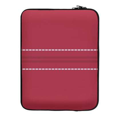 Cricket Stripes Laptop Sleeve