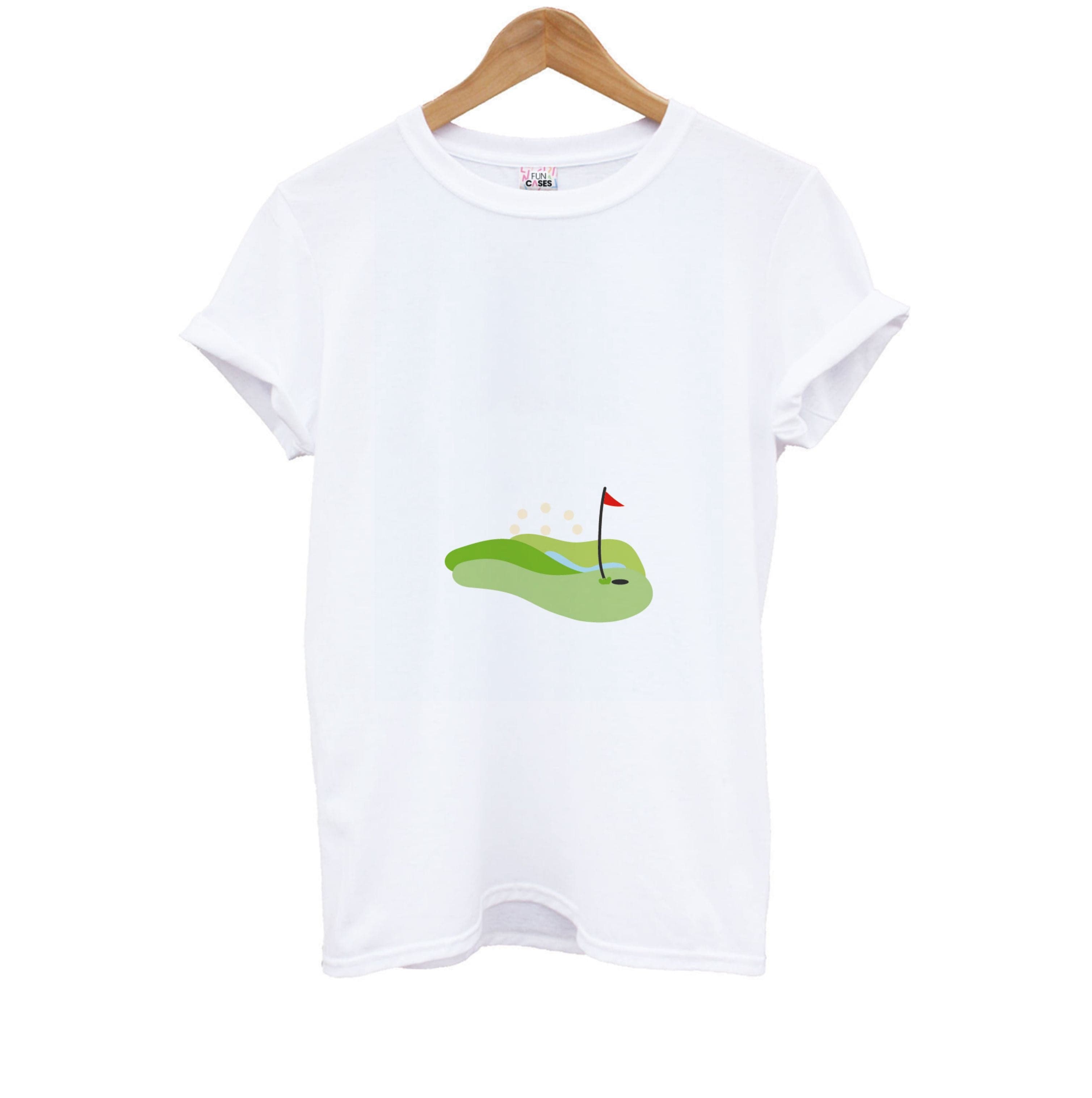 Golf course Kids T-Shirt