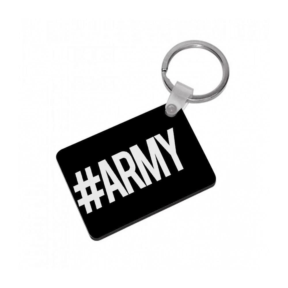 Hashtag Army - BTS Keyring