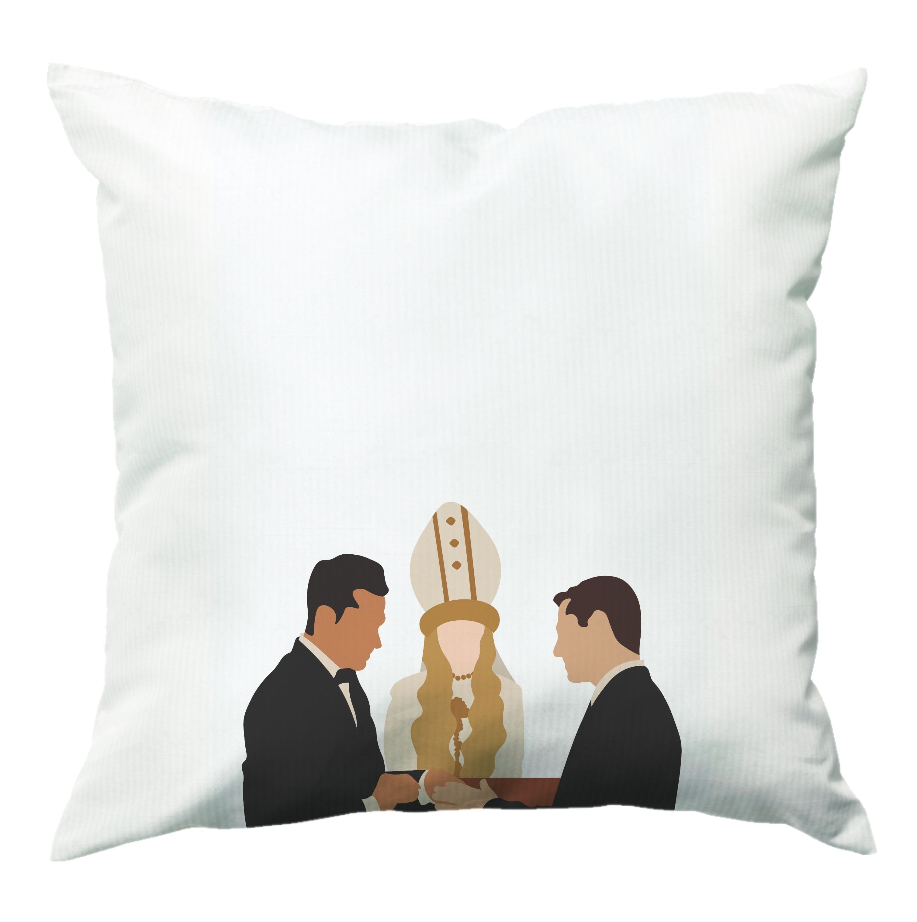 Patrick And David's Wedding Cushion