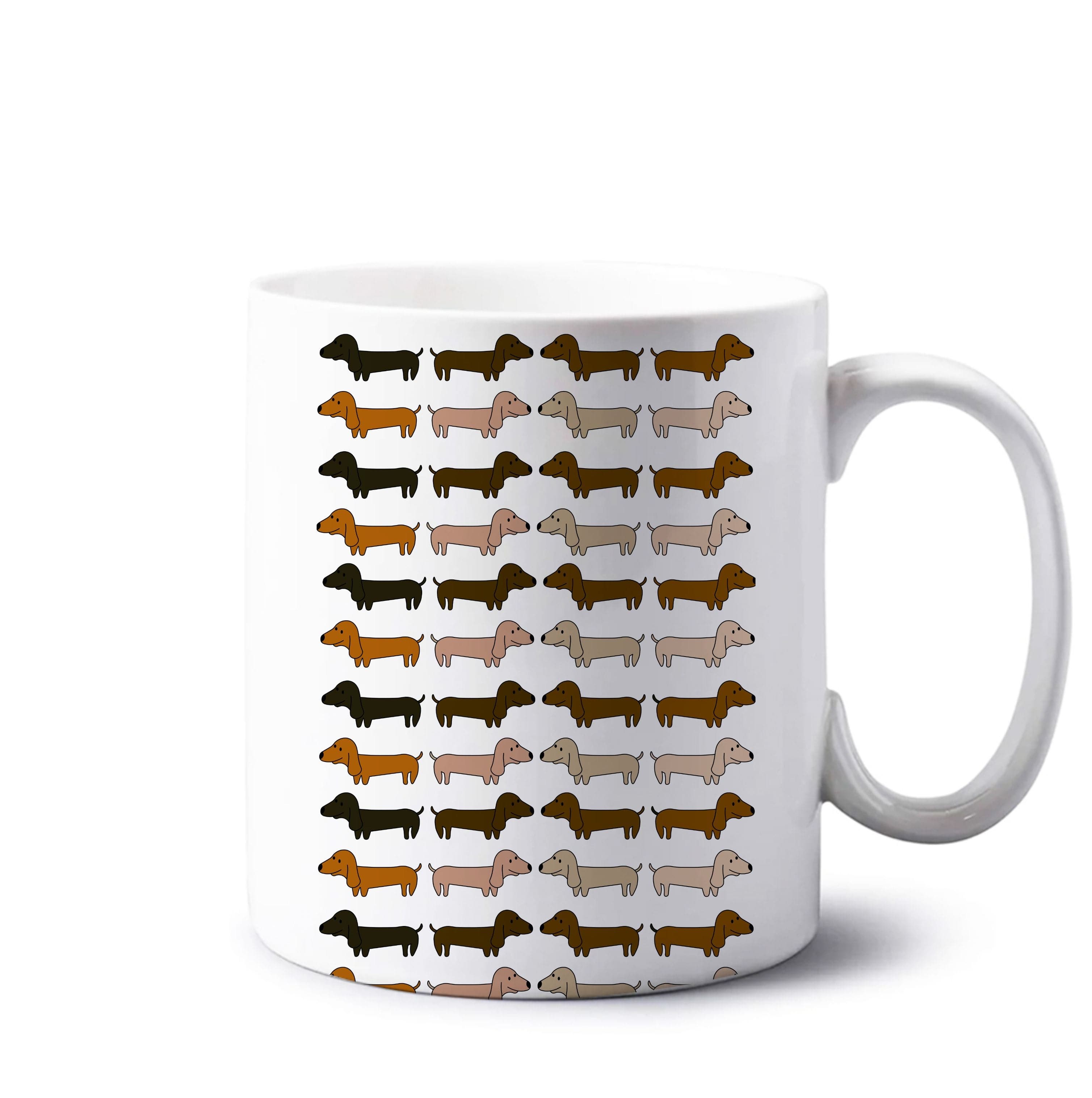 Collage - Dachshunds Mug