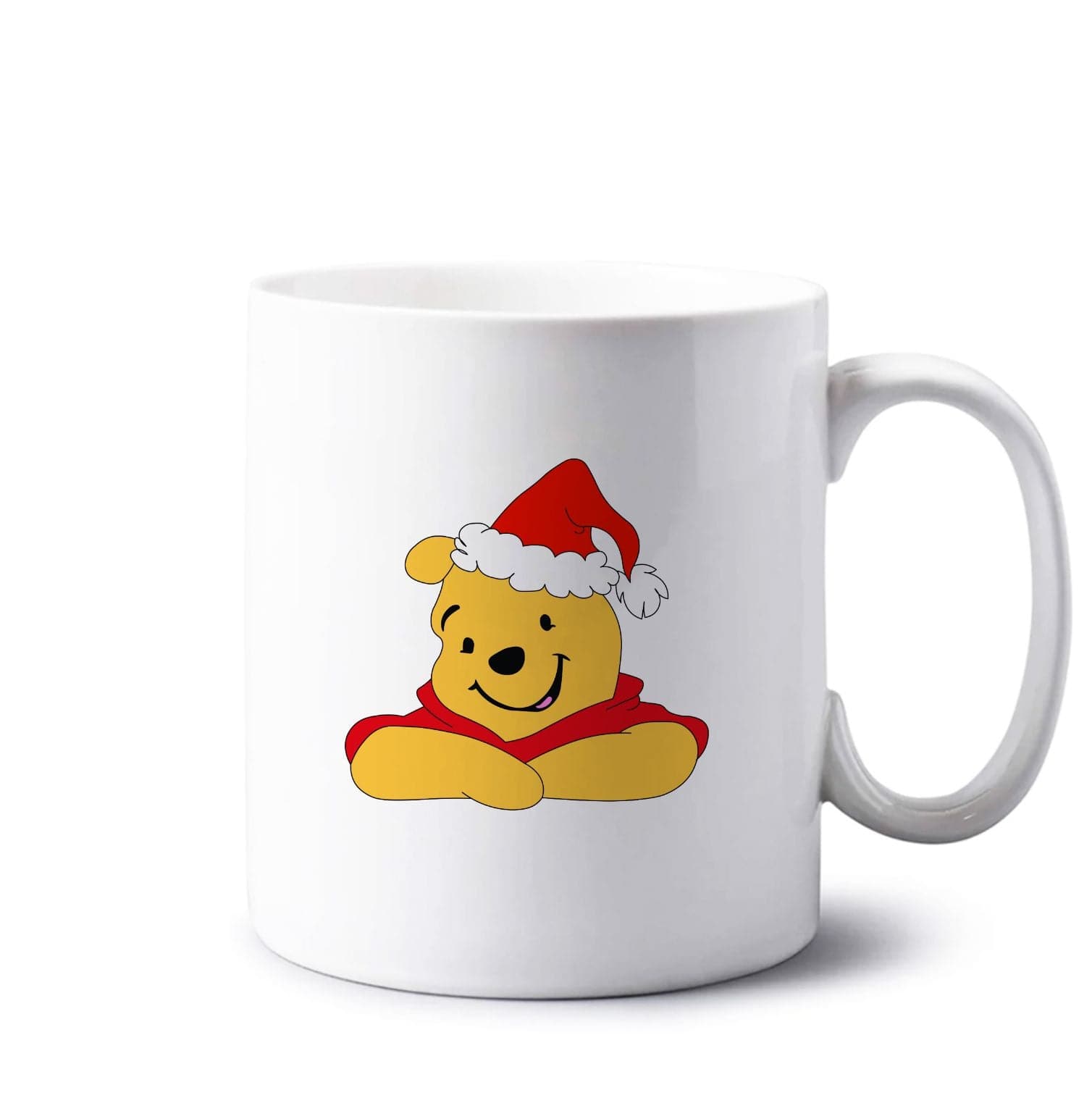 Winnie Pattern Christmas Mug