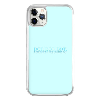 Dot, Dot, Dot Phone Case