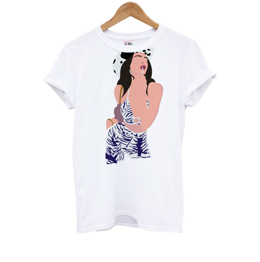 Cow print - Kendall Jenner Kids T-Shirt