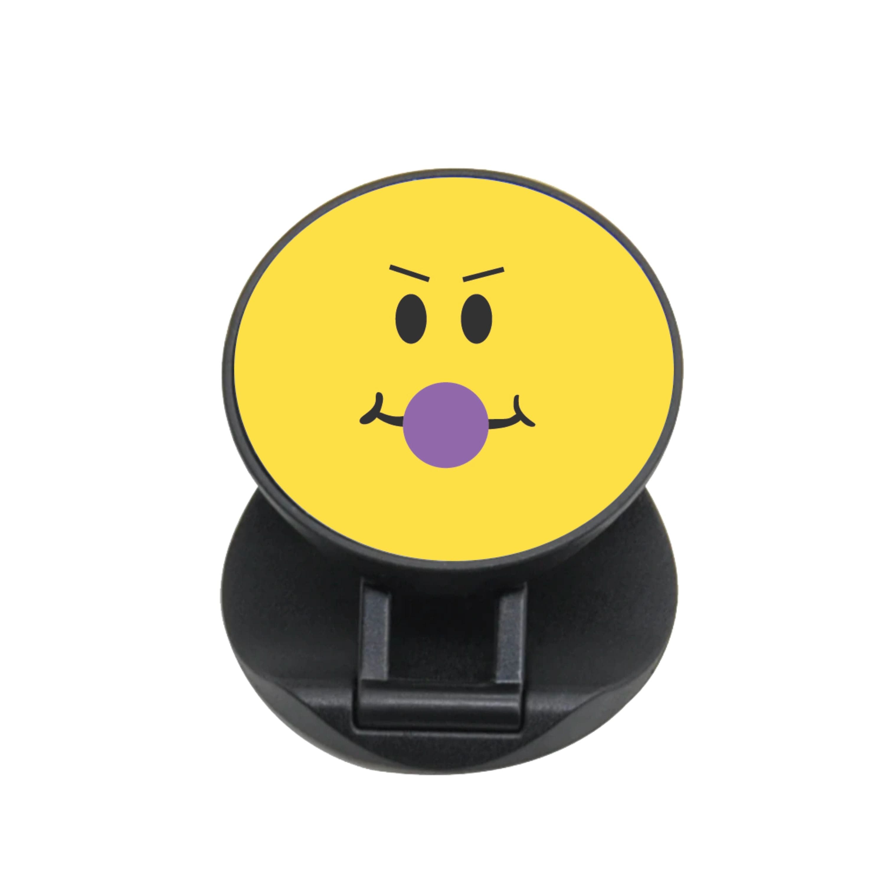 Yellow Face Purple FunGrip