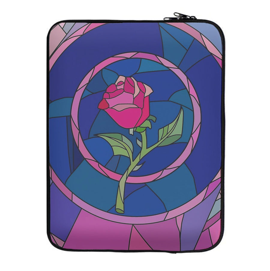 Glass Rose - Beauty and the Beast Laptop Sleeve