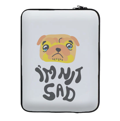 Im nit sad - Dog Patterns Laptop Sleeve