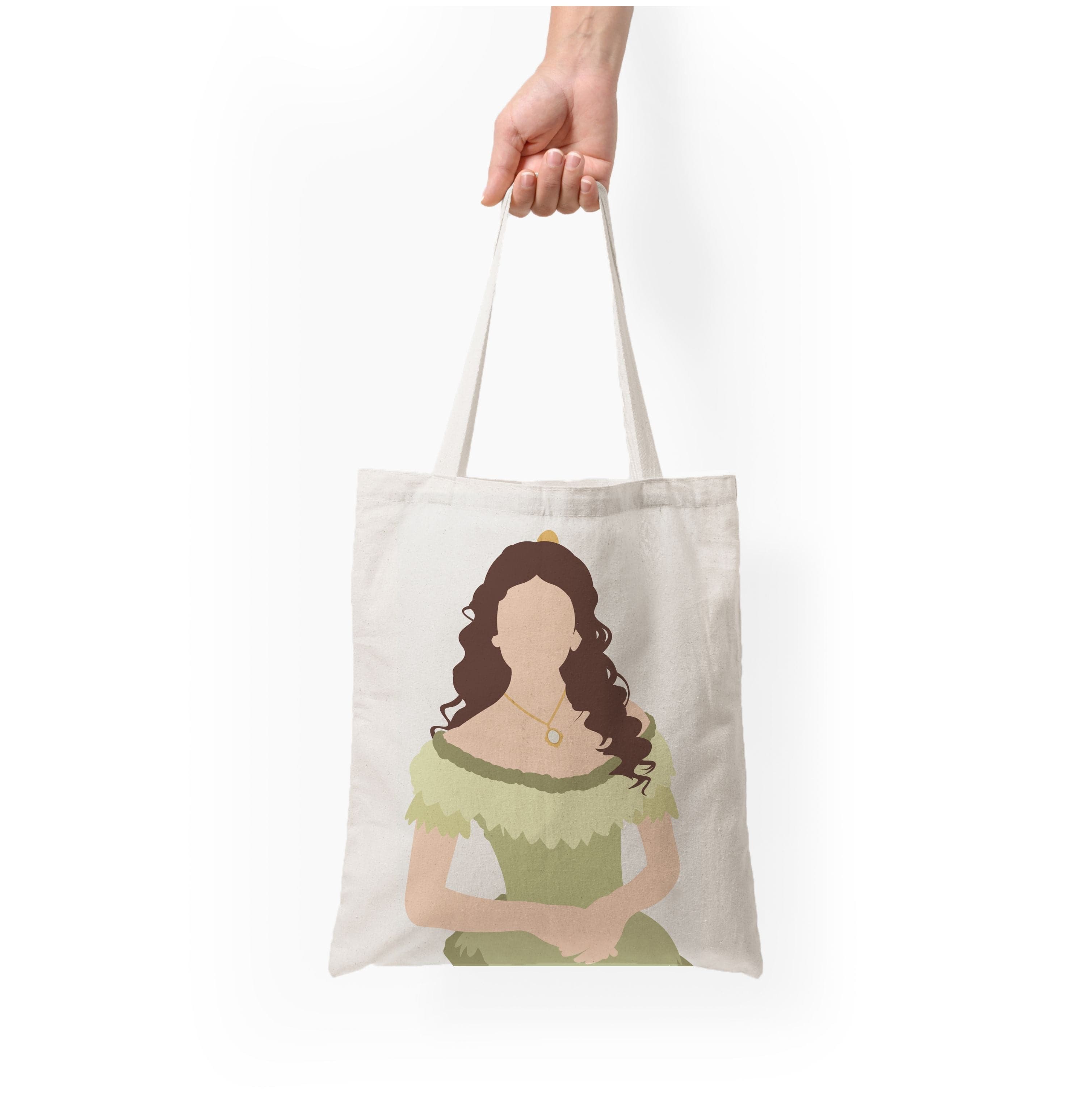 Elena Green Dress - VD Tote Bag