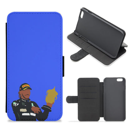 Lewis Hamilton - F1 Flip / Wallet Phone Case