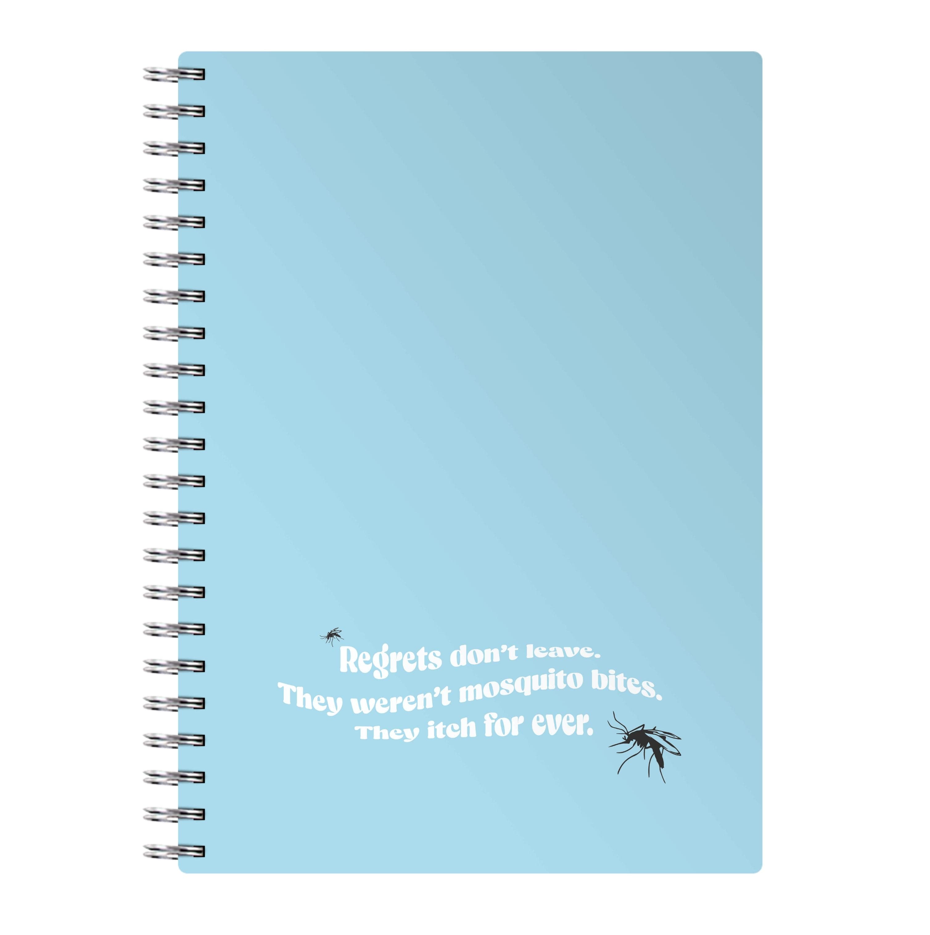 Regrets Don't Leave Notebook