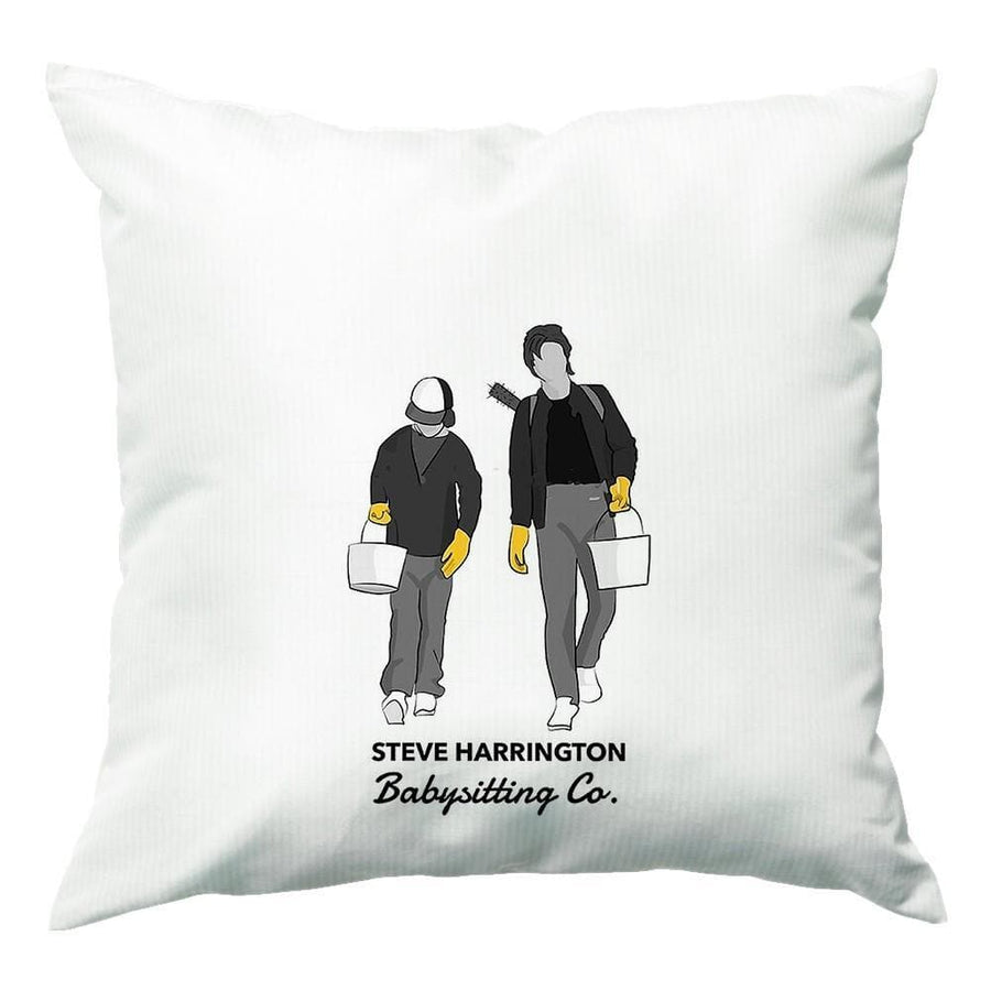 Steve Harrington Babysitting Co - Stranger Things Cushion