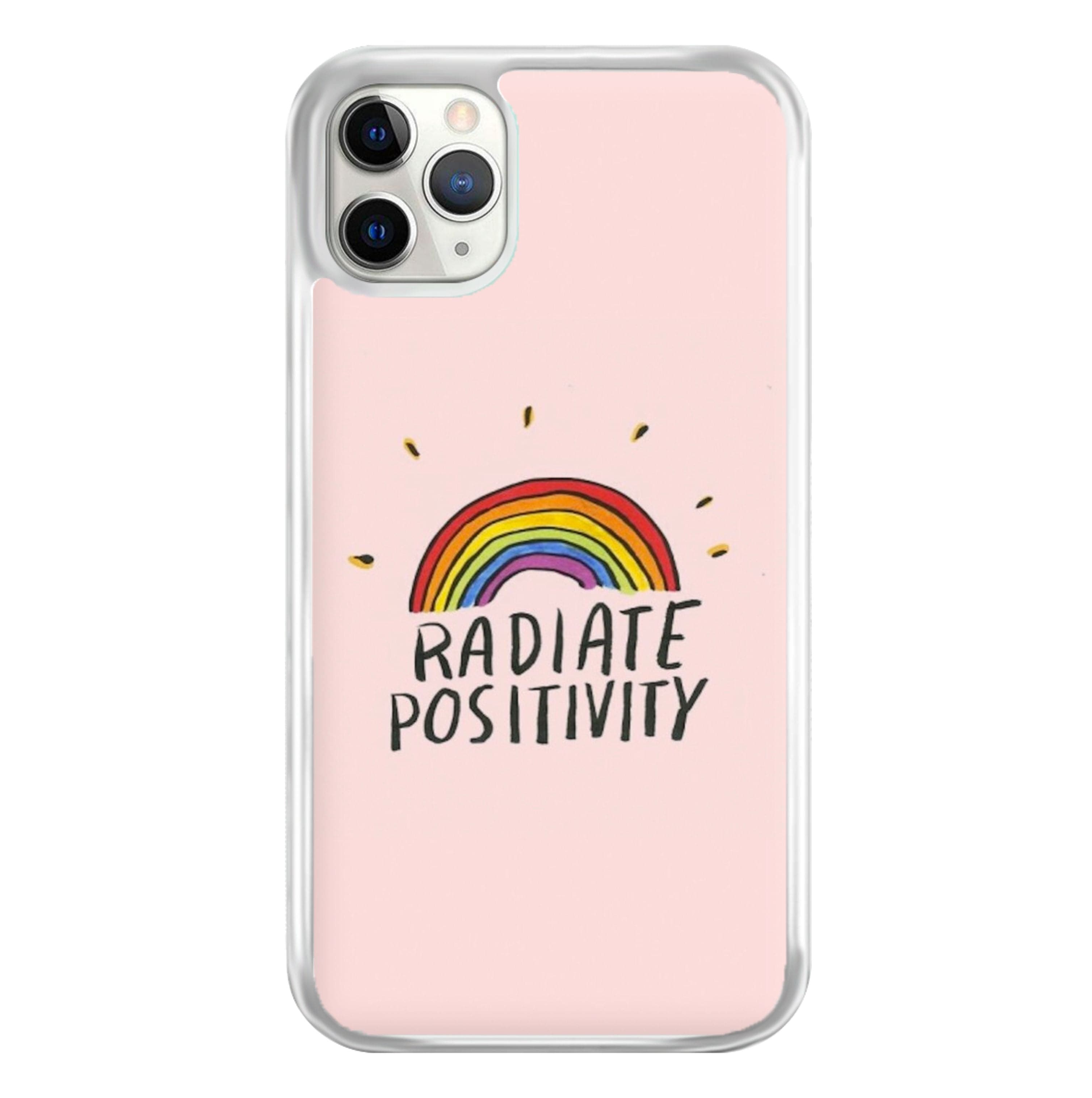 Radiate Positivity Rainbow - Positivity Phone Case