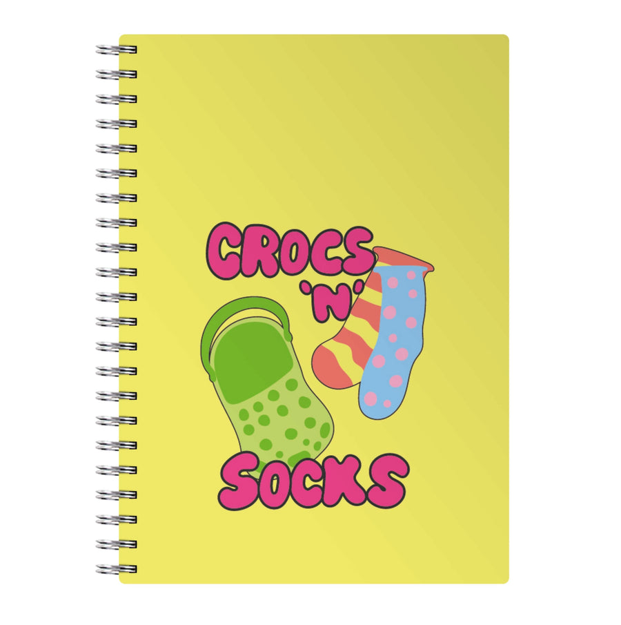 Crocs And Socks - Crocs Notebook