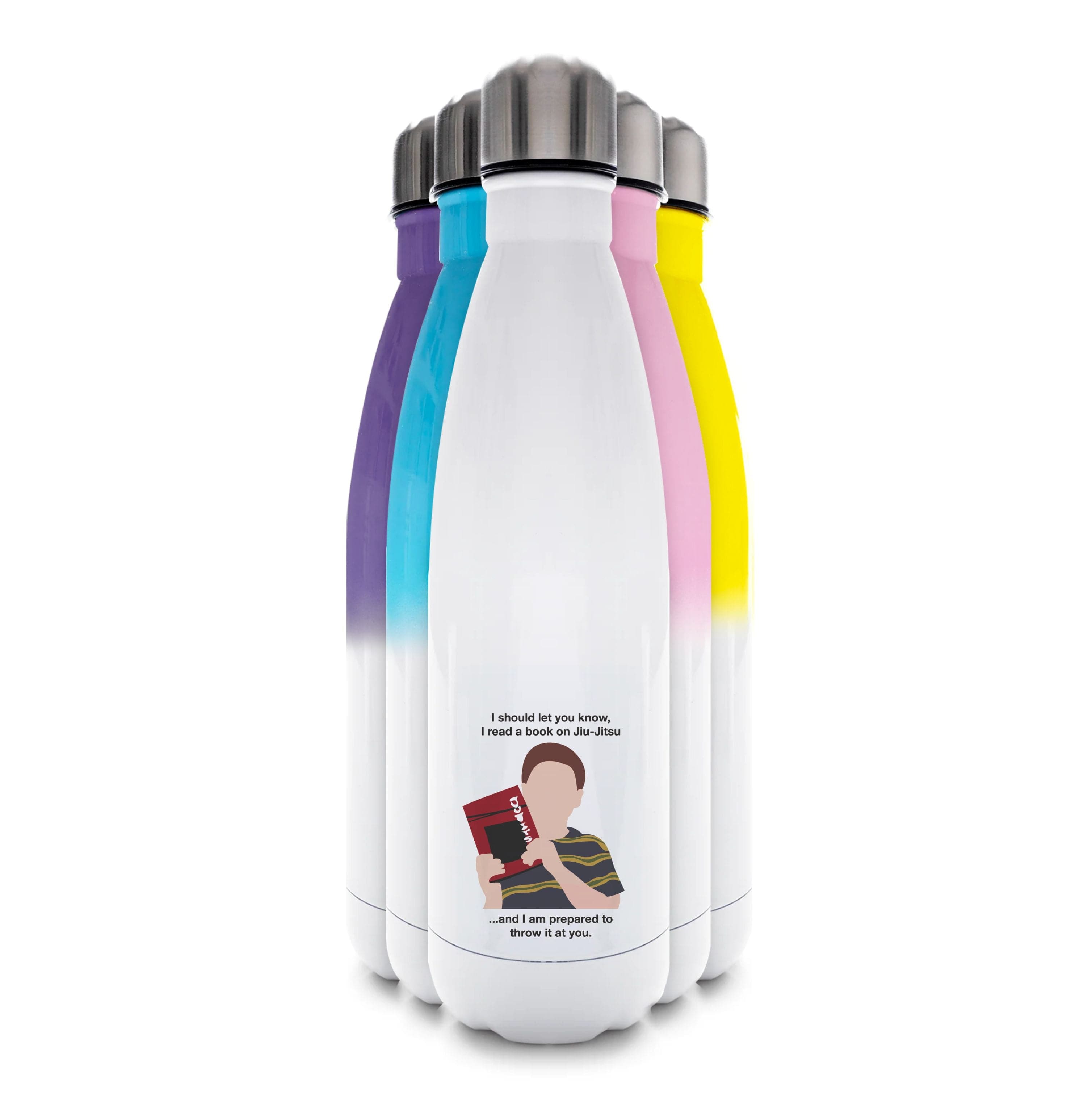 Book On Jiu-Jitsu - Sheldon Water Bottle